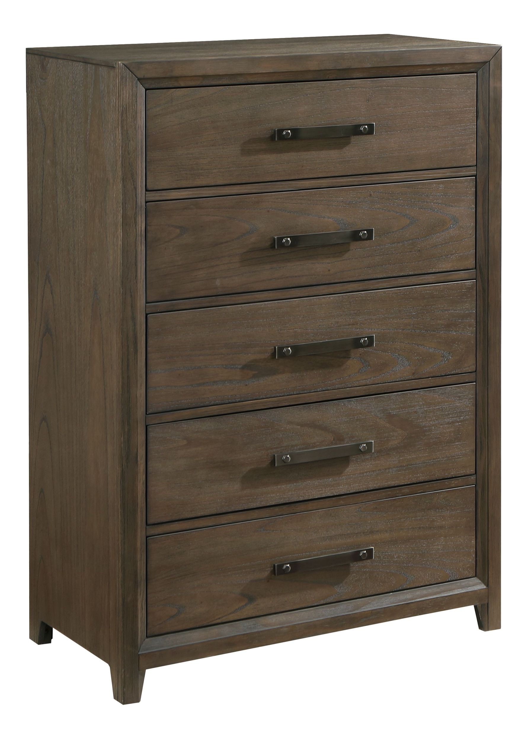 Cambridge Chenille/Wood Storage Platform Bedroom Set