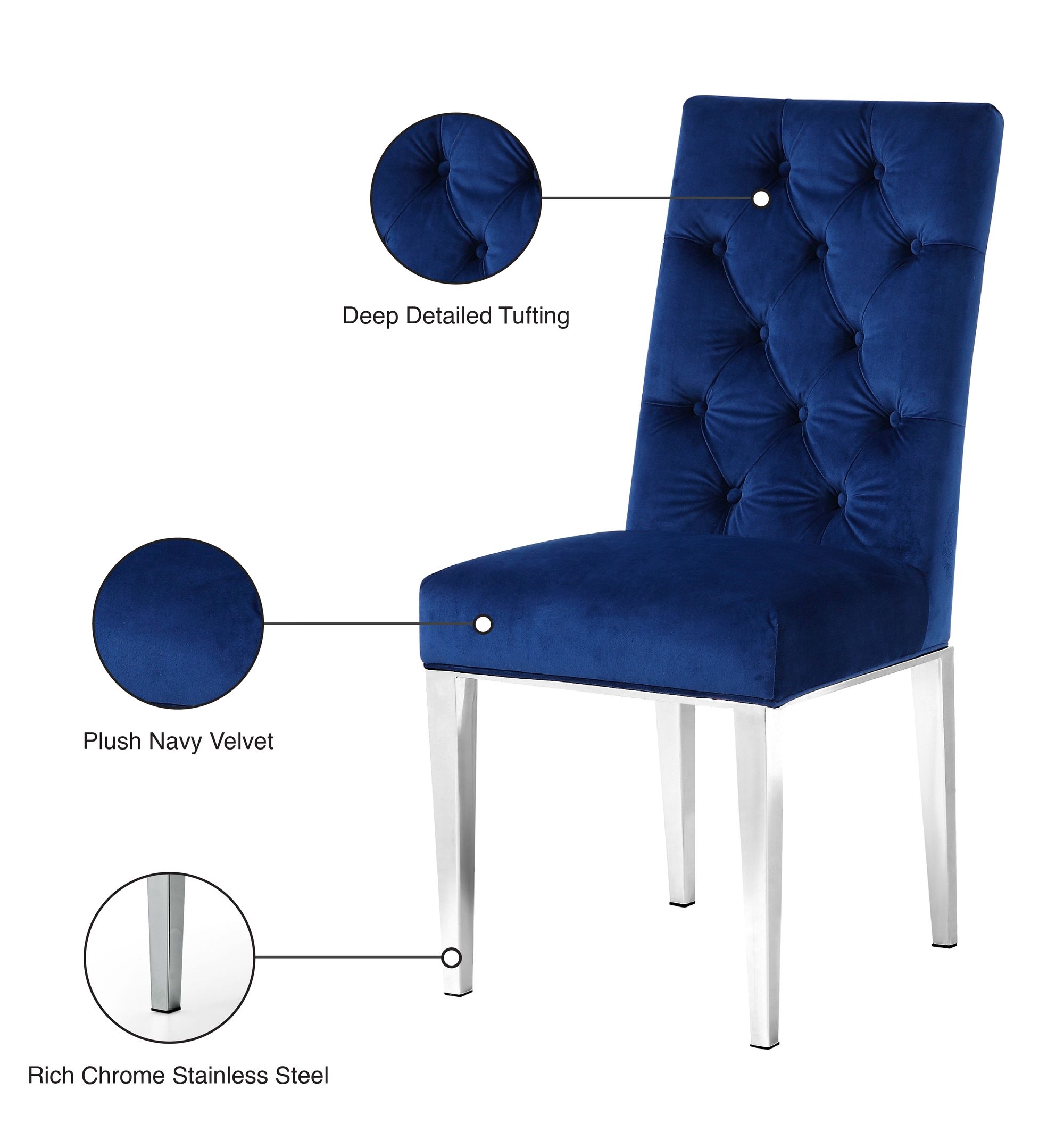 Juno Velvet Dining Chair