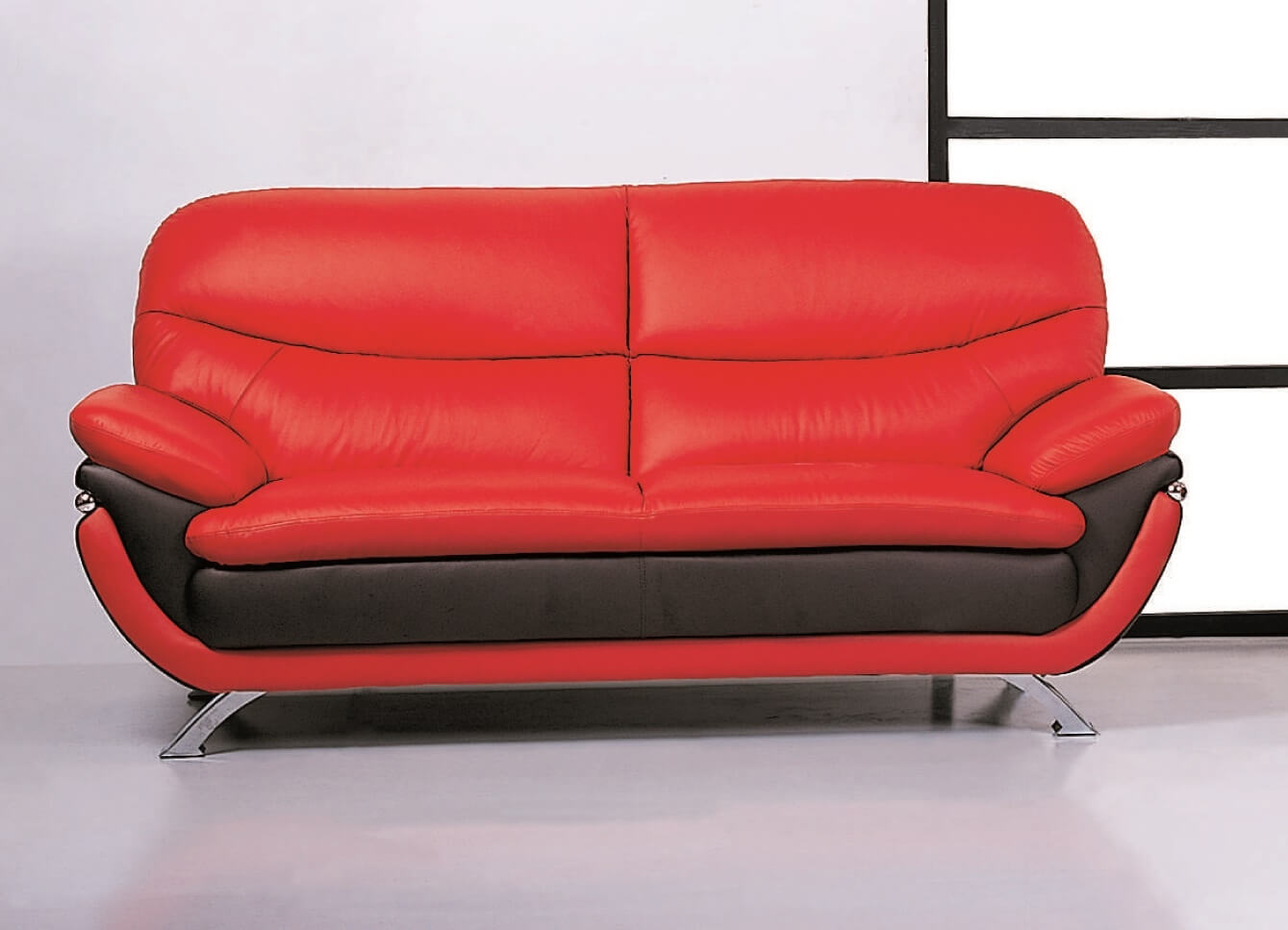 Jonus Top Grain Leather Match Sofa