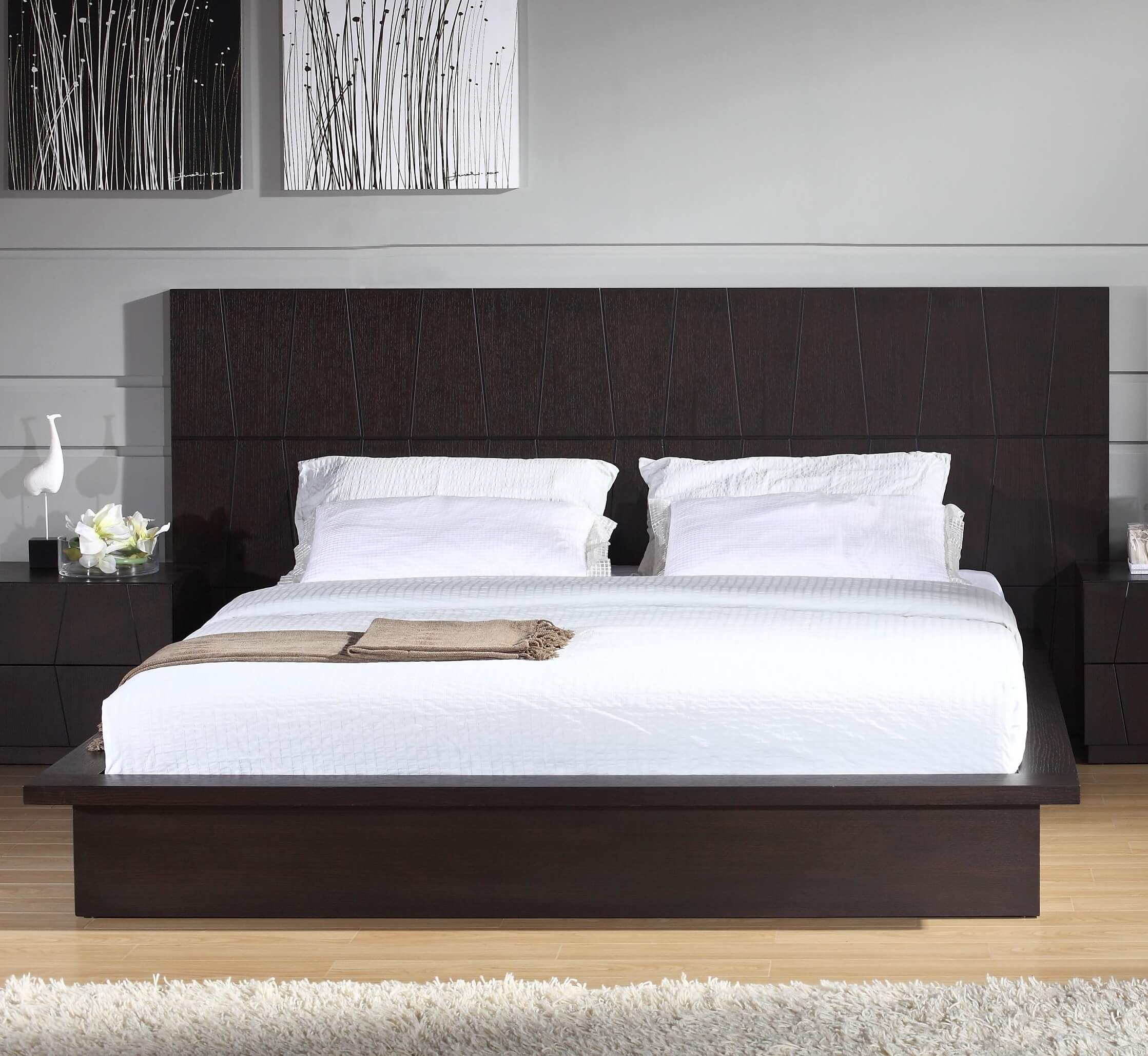 Anchor King Wood Veneer Bed