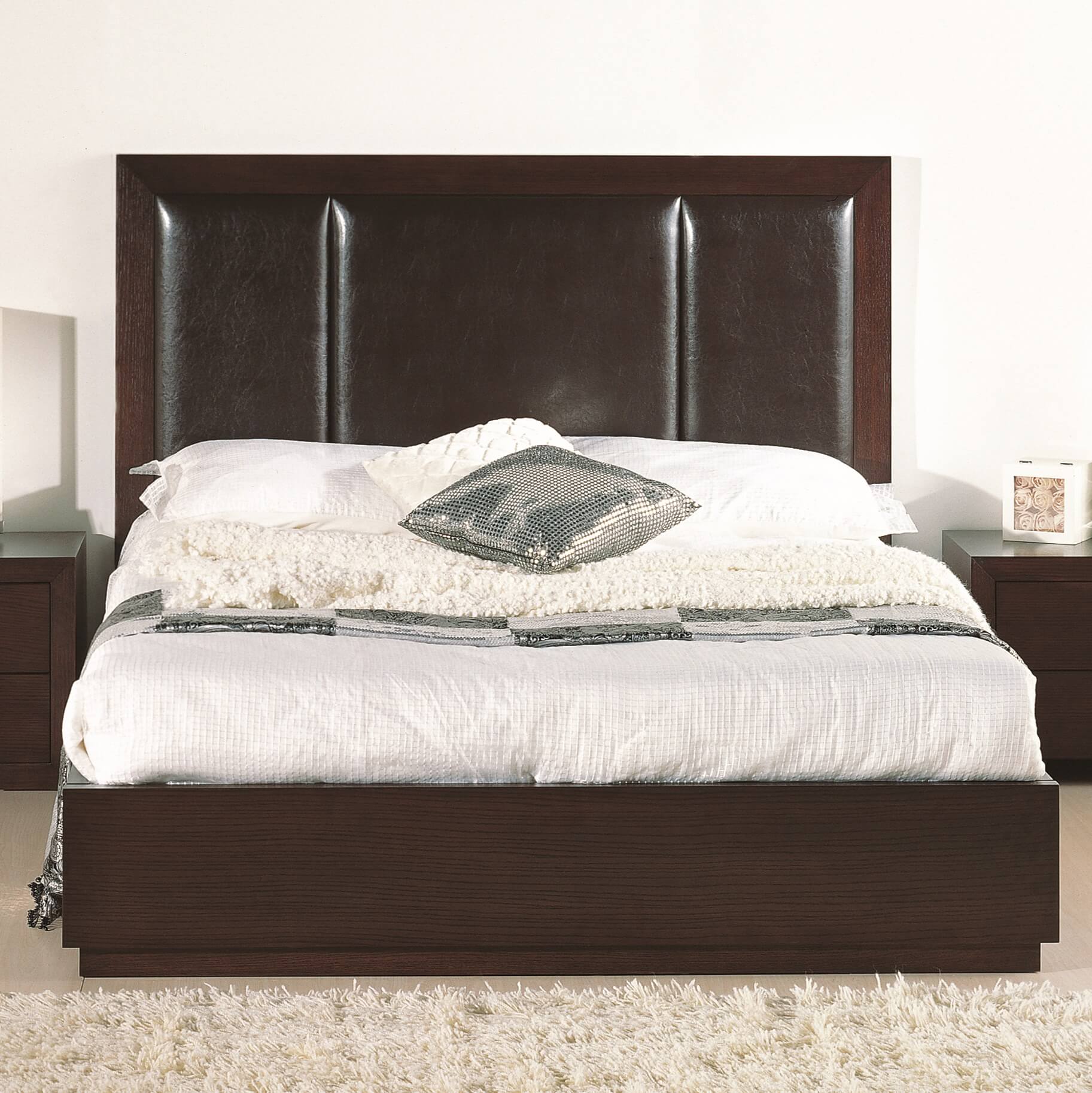Atlas Storage Full PU/Wood/Veneer Bed