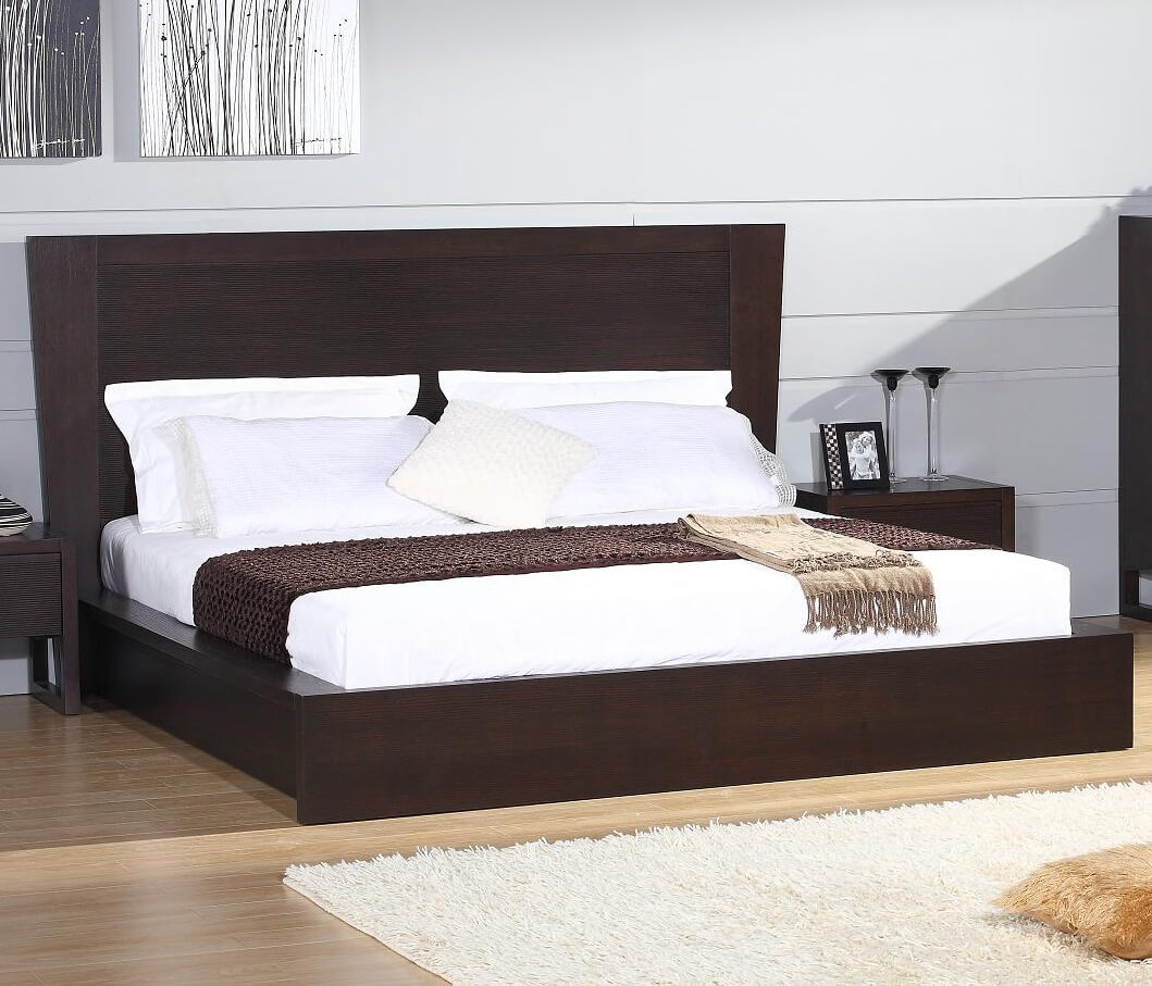 Escape King Wood Bed