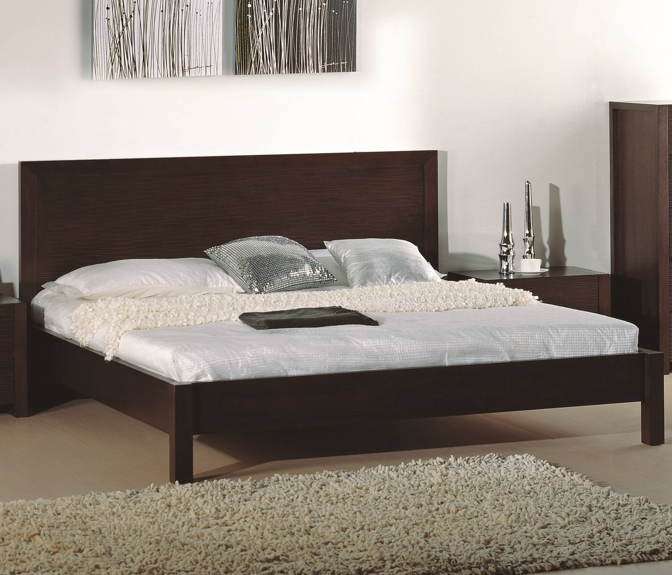 Etch Wood Bed