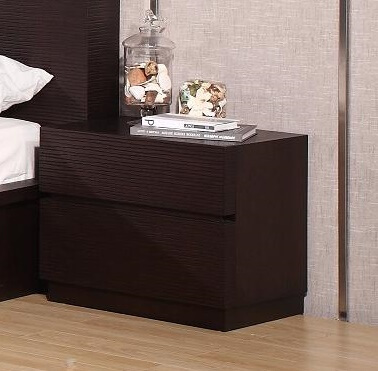 Loft 2 Drawer Nightstand by Beverly Hills Furniture