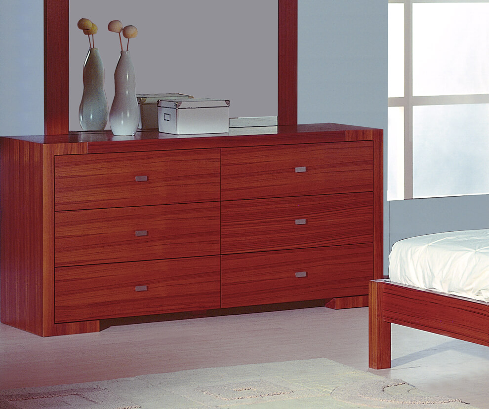 Alpha Wood Veneer Dresser