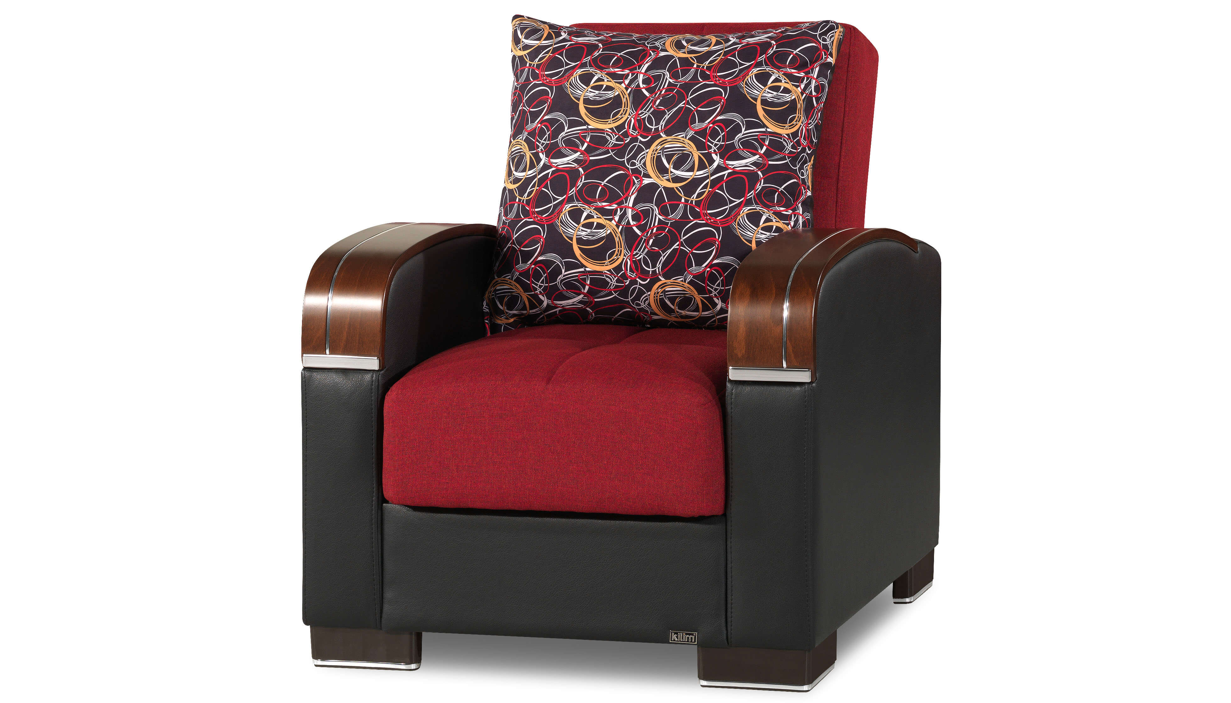 Mobimax PU/Fabric Convertible Chair - Thumbnail 3