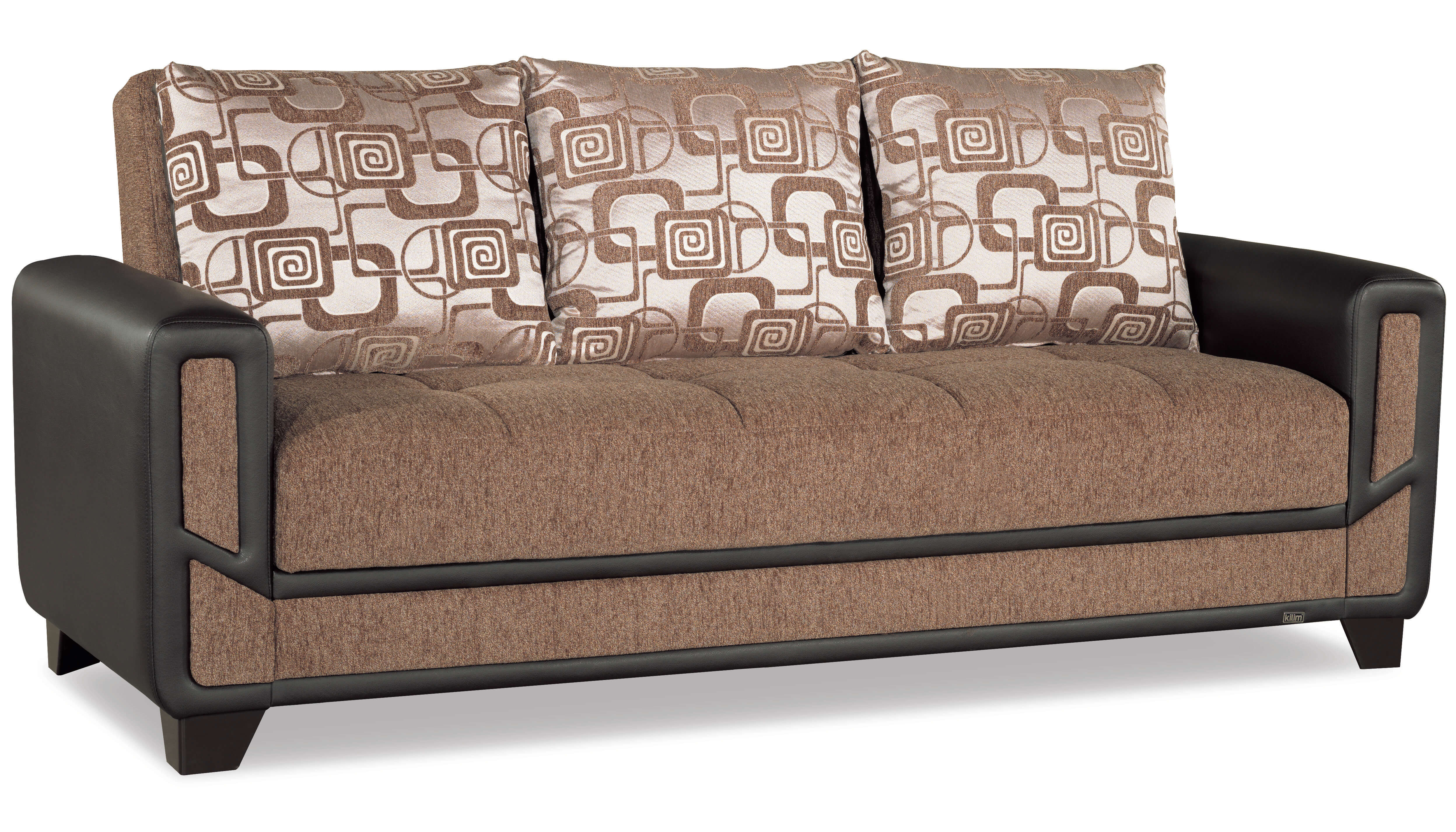 Mondo Modern Sofa, Brown by Casamode