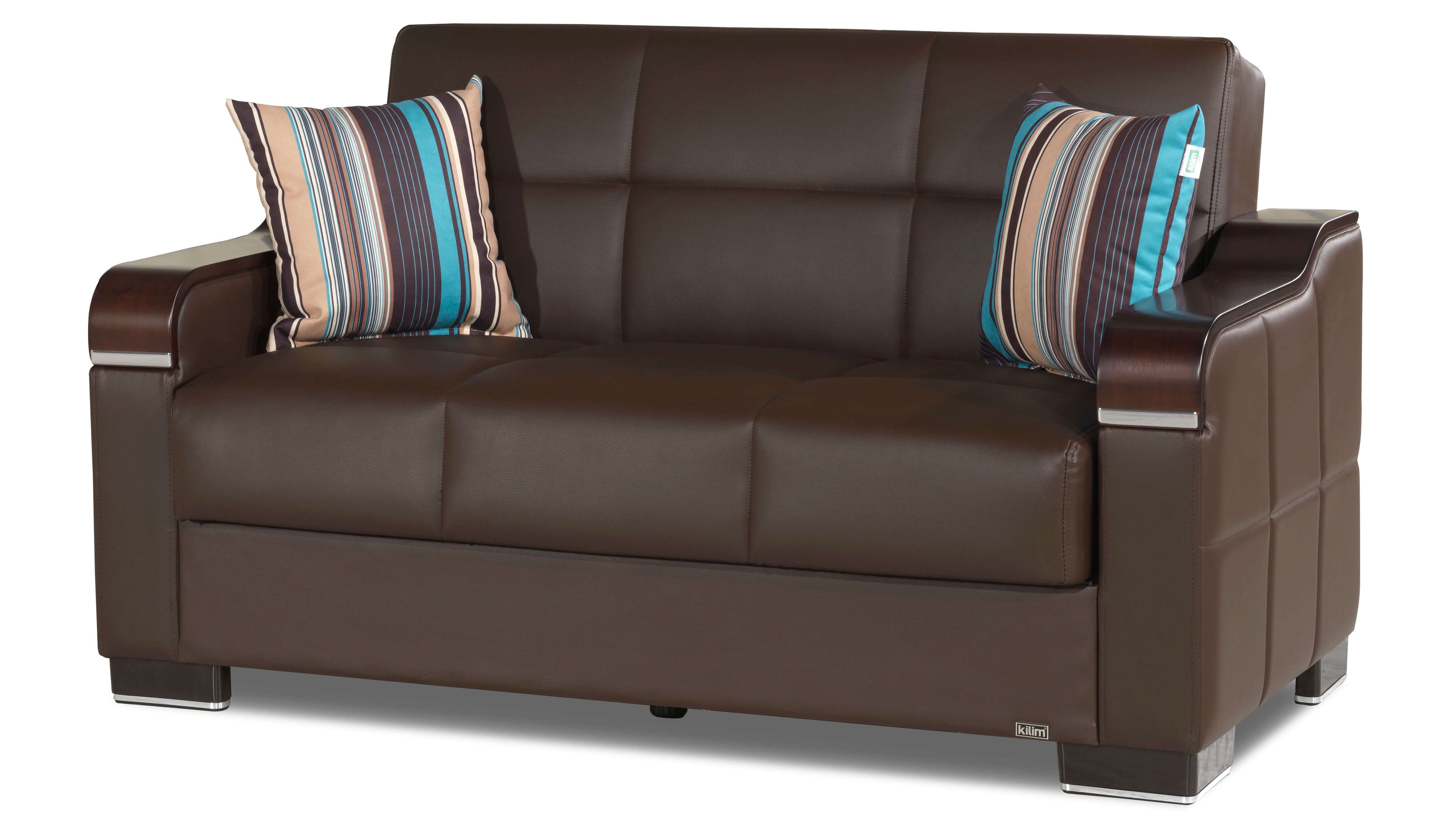 Uptown Leatherette Convertible Living Room Set