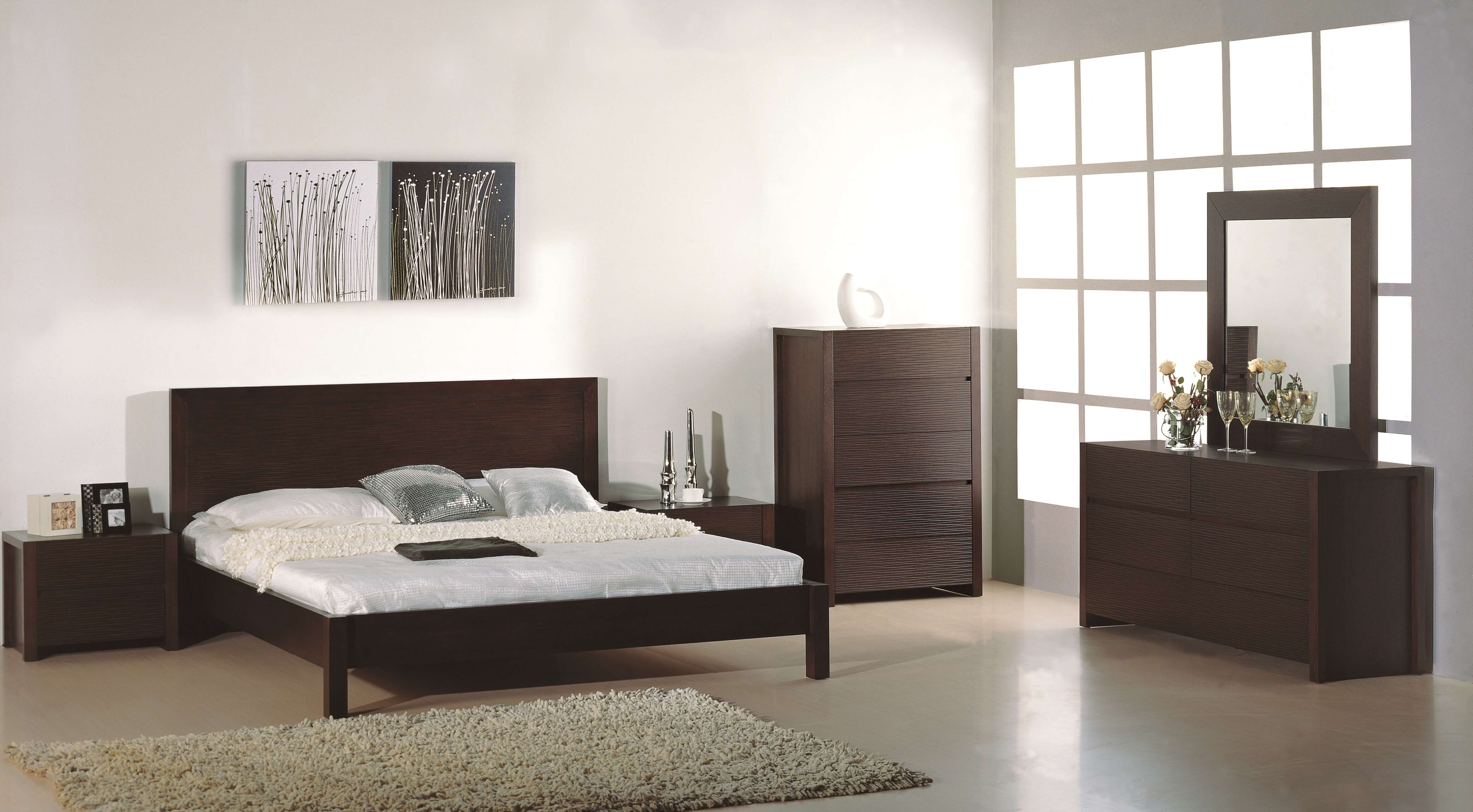 Etch Wood Bedroom Set