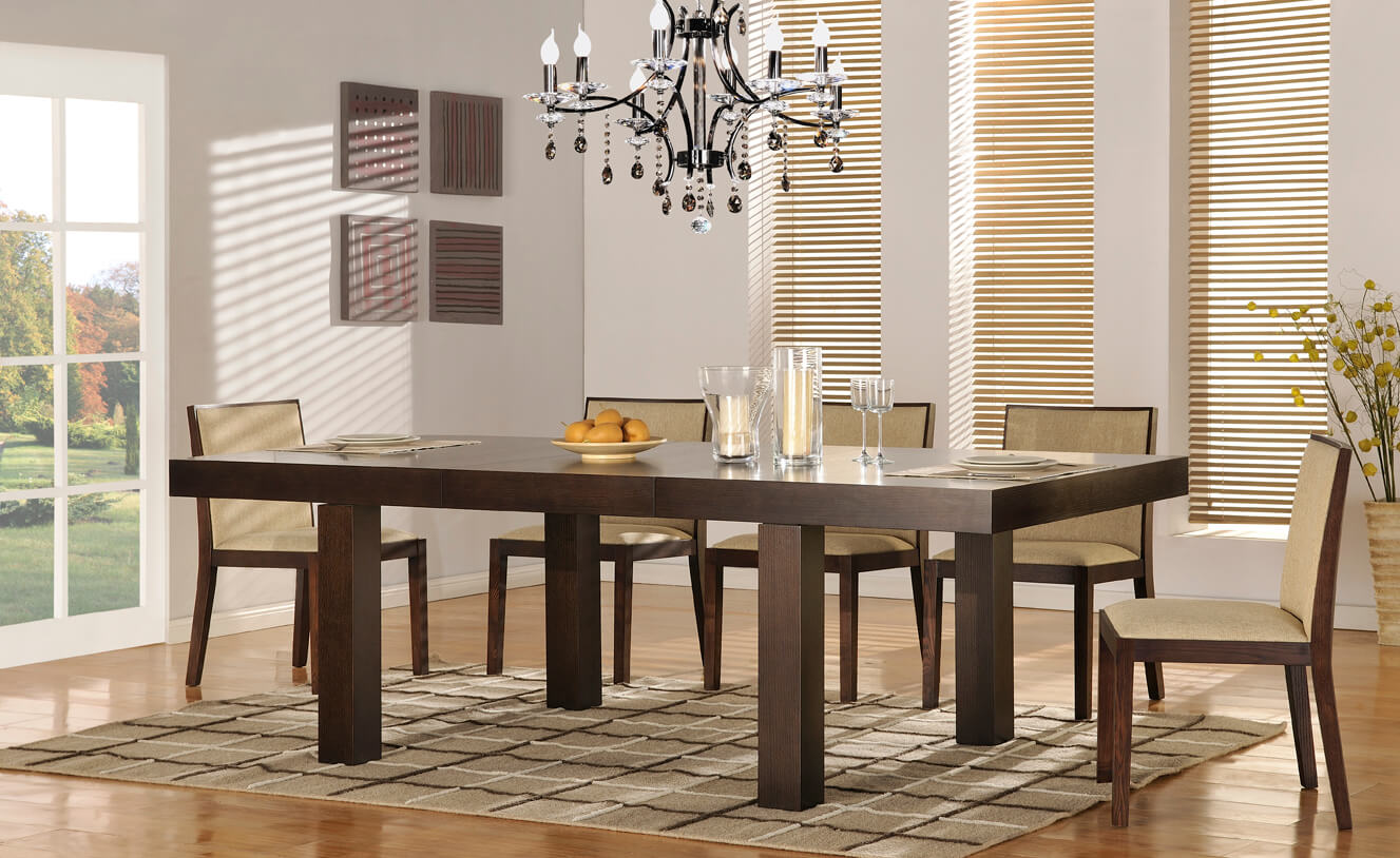 Resolve Wood Extendable Dining Set