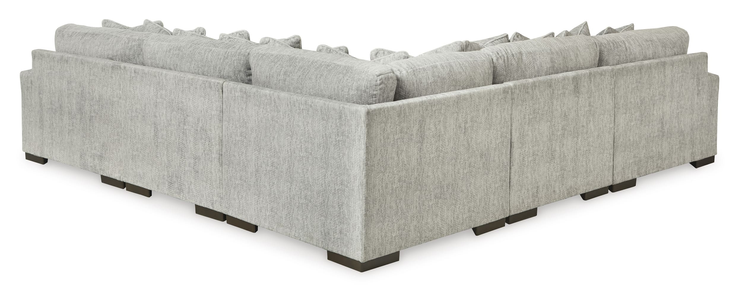 Regent Park 5-Piece Polyester L-Shaped Sectional Sofa