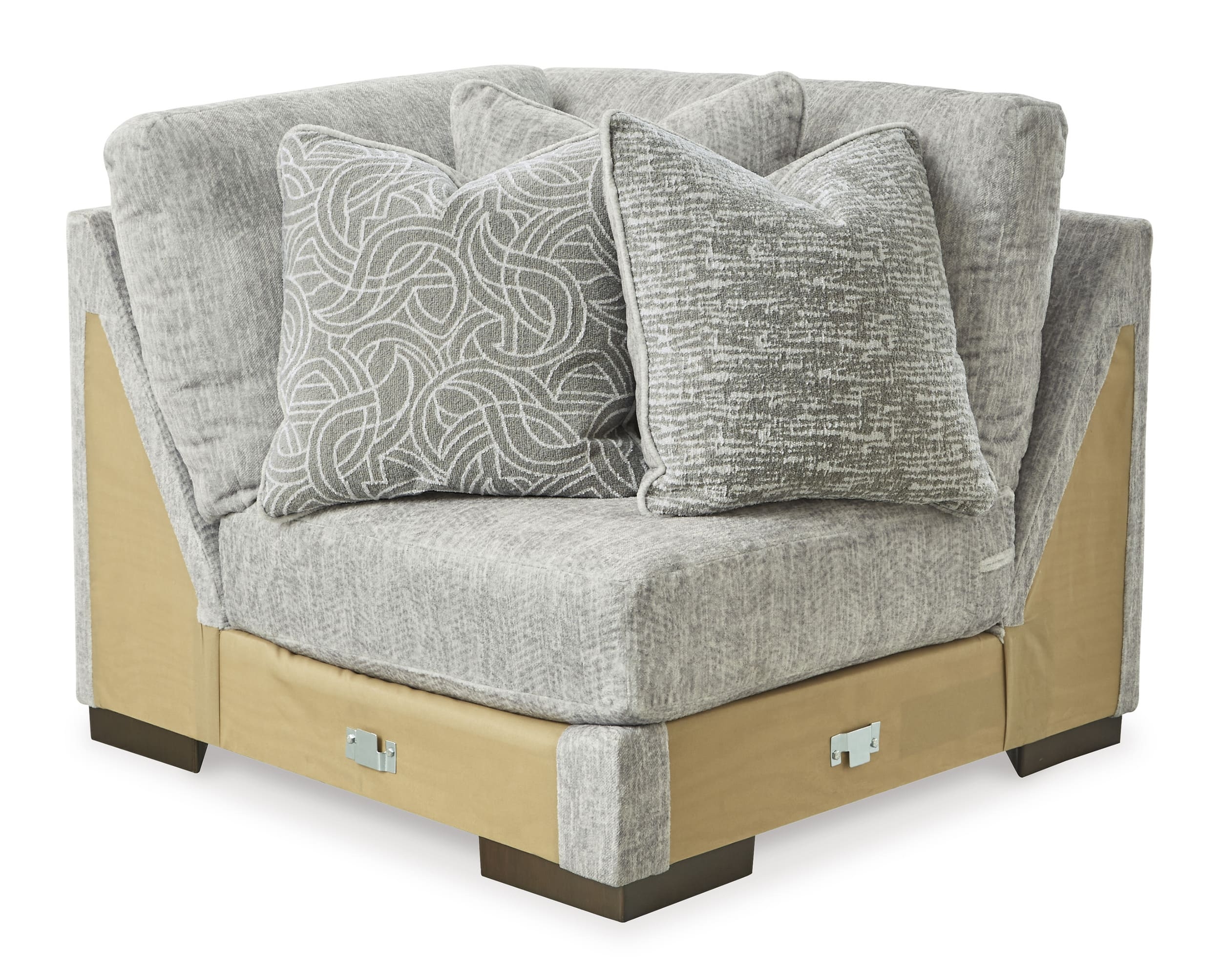 Park 3-Pc Polyester L-Shaped Sectional