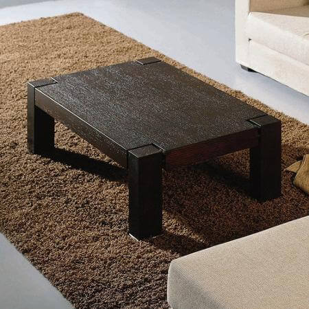 Becks Coffee Table, Wenge by Beverly Hills Furniture