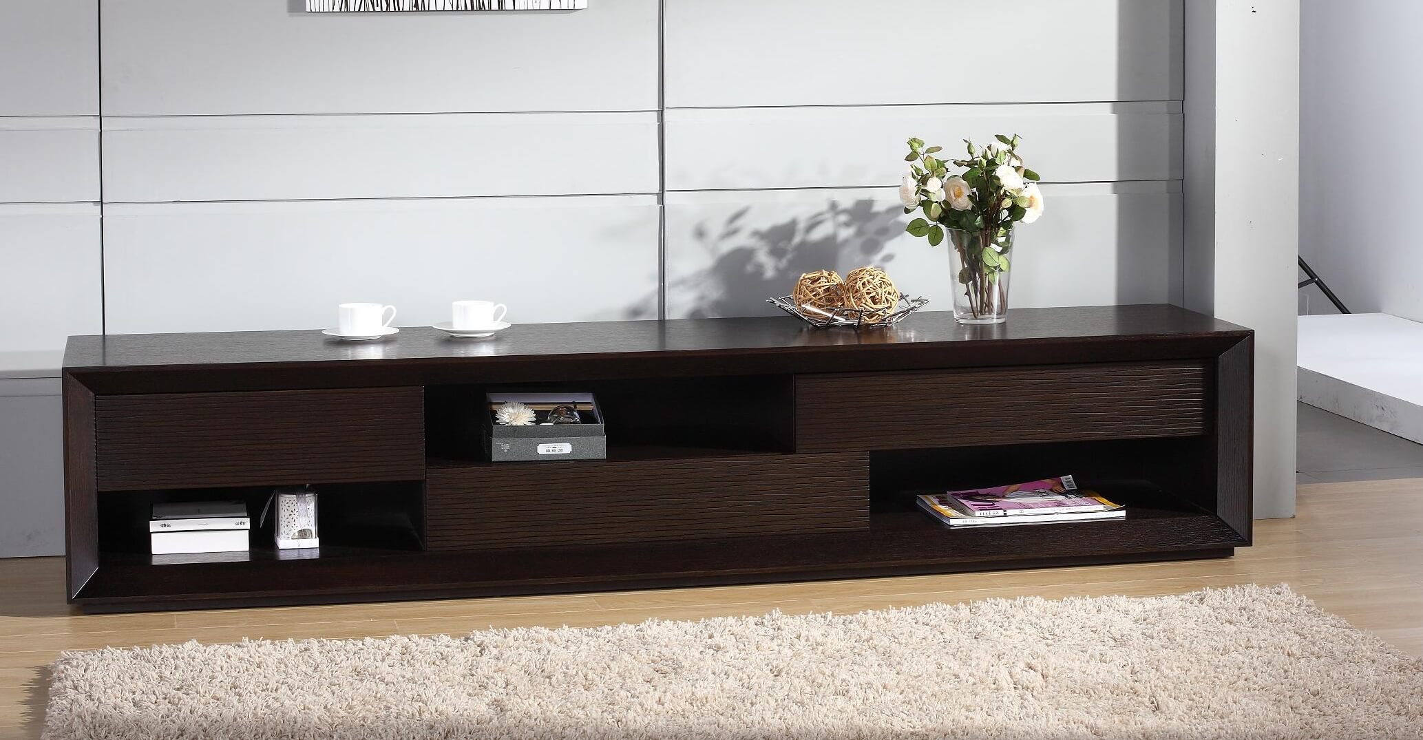 Assym 94" TV Stand