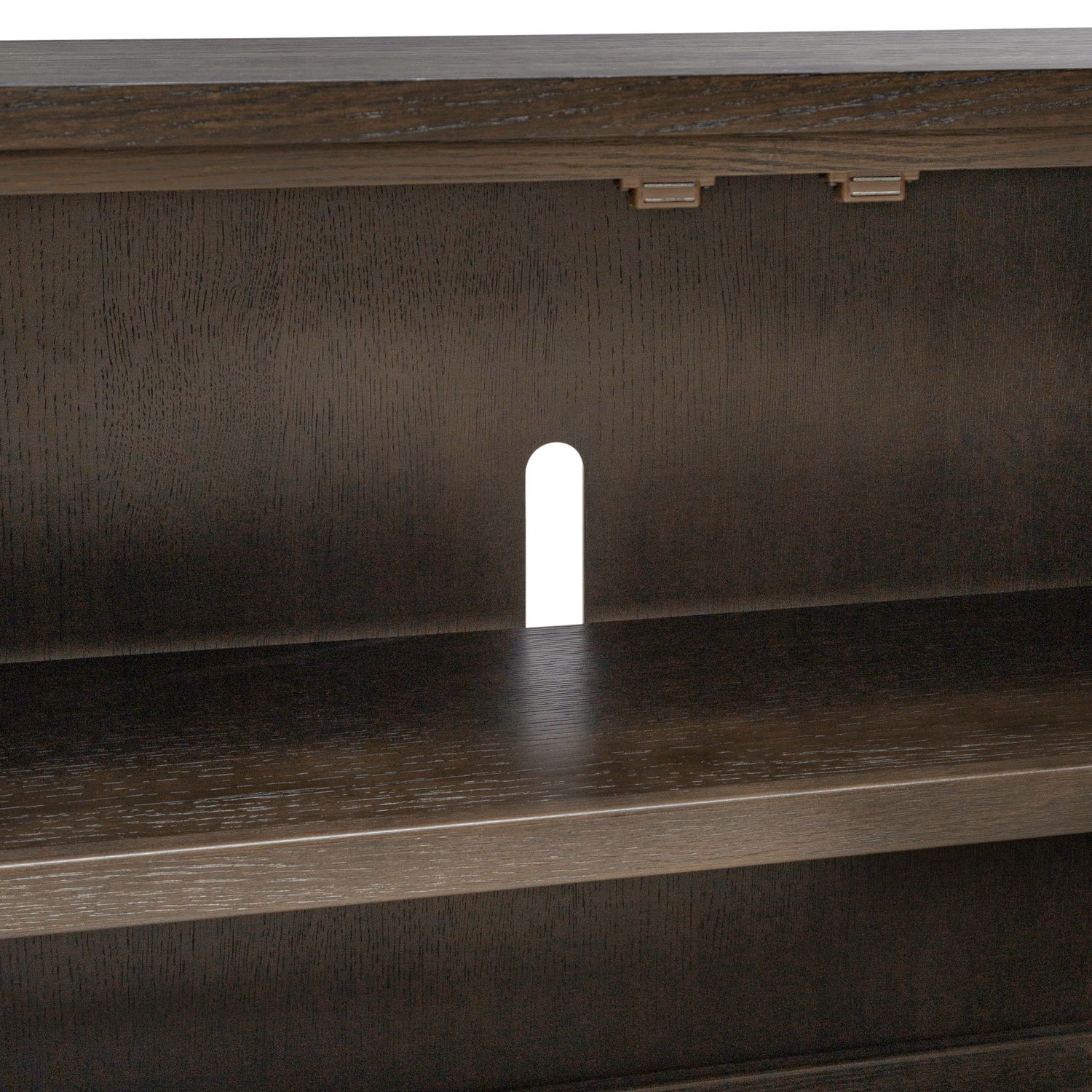 City View Wood 82-Inch TV Console w/4 Doors