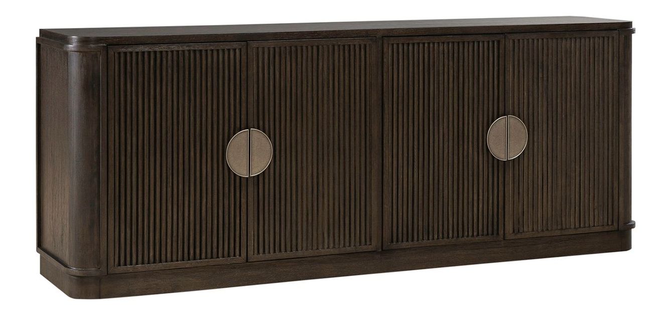 City View Storage Cocktail Set | Modern Oval Coffee Table