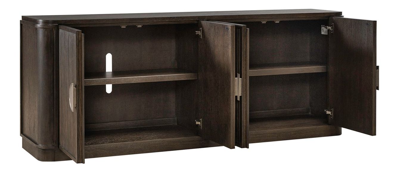 City View Storage Cocktail Set | Modern Oval Coffee Table