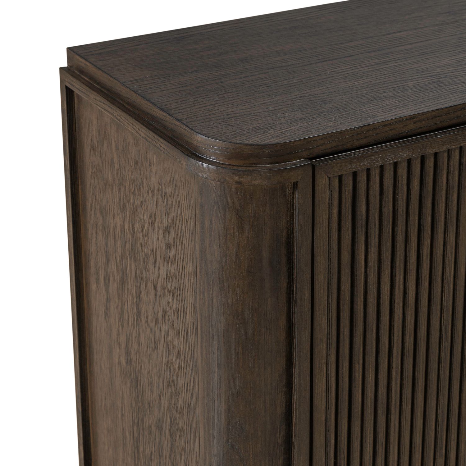 City View Wood 82-Inch TV Console w/4 Doors