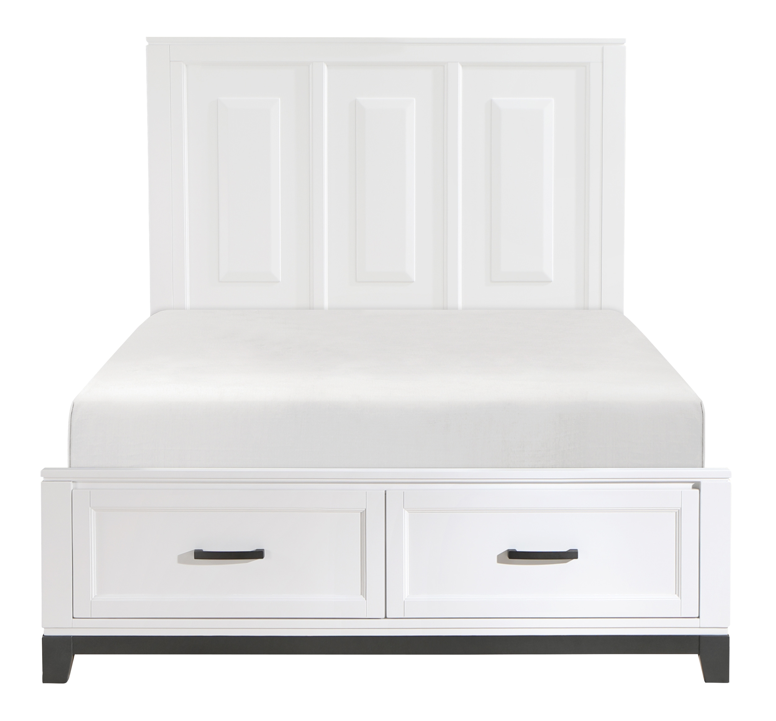 Garretson Wood/Wood Veneer California King Storage Platform Bed