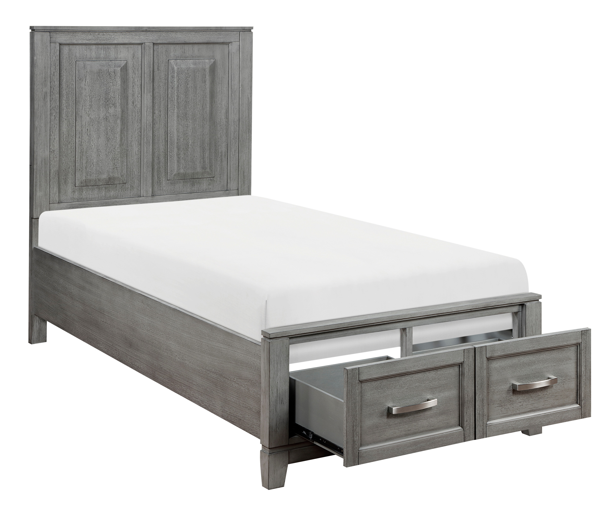 Garretson Wood/Wood Veneer Storage Platform Bed