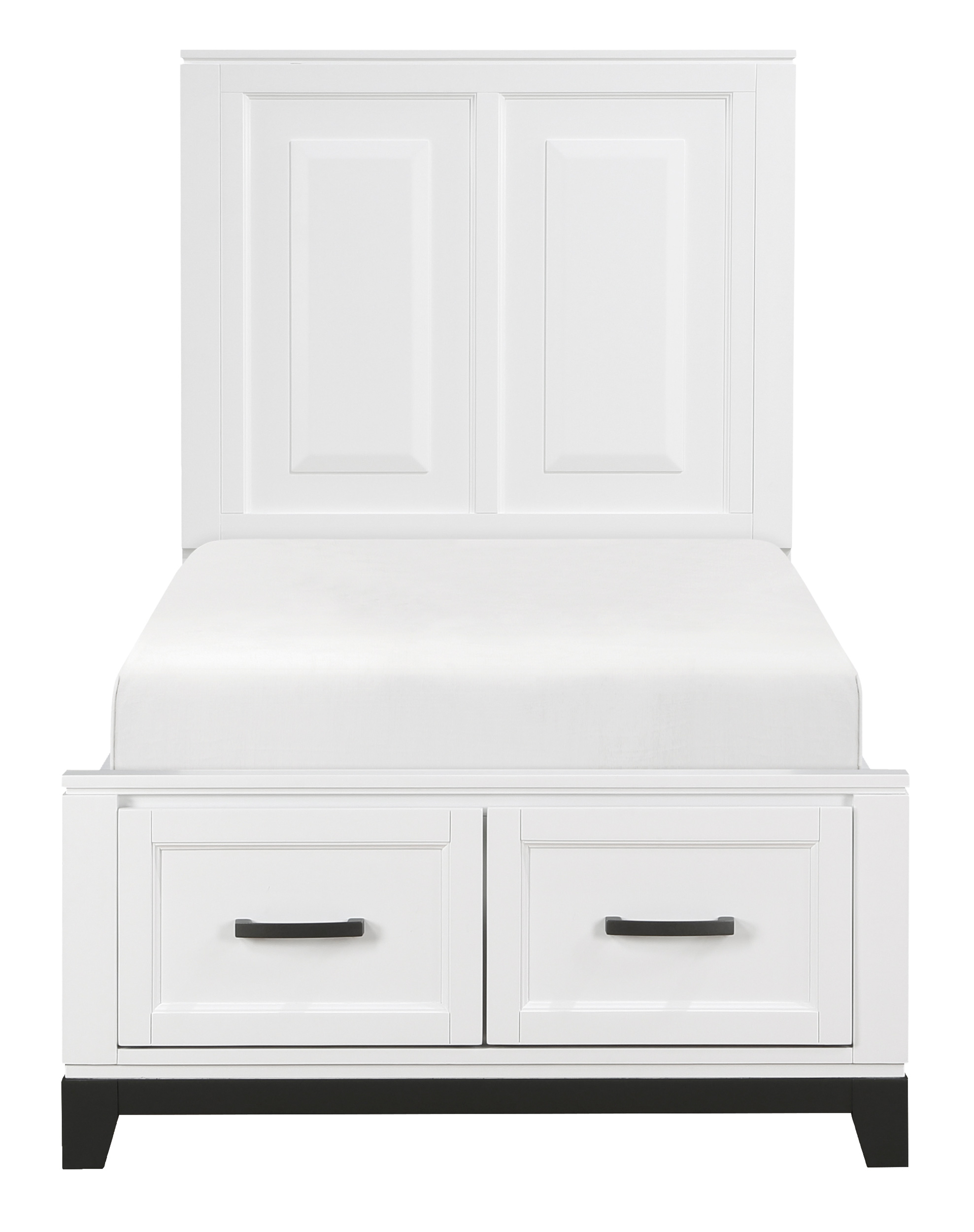 Garretson Wood/Wood Veneer Storage Platform Bedroom Set