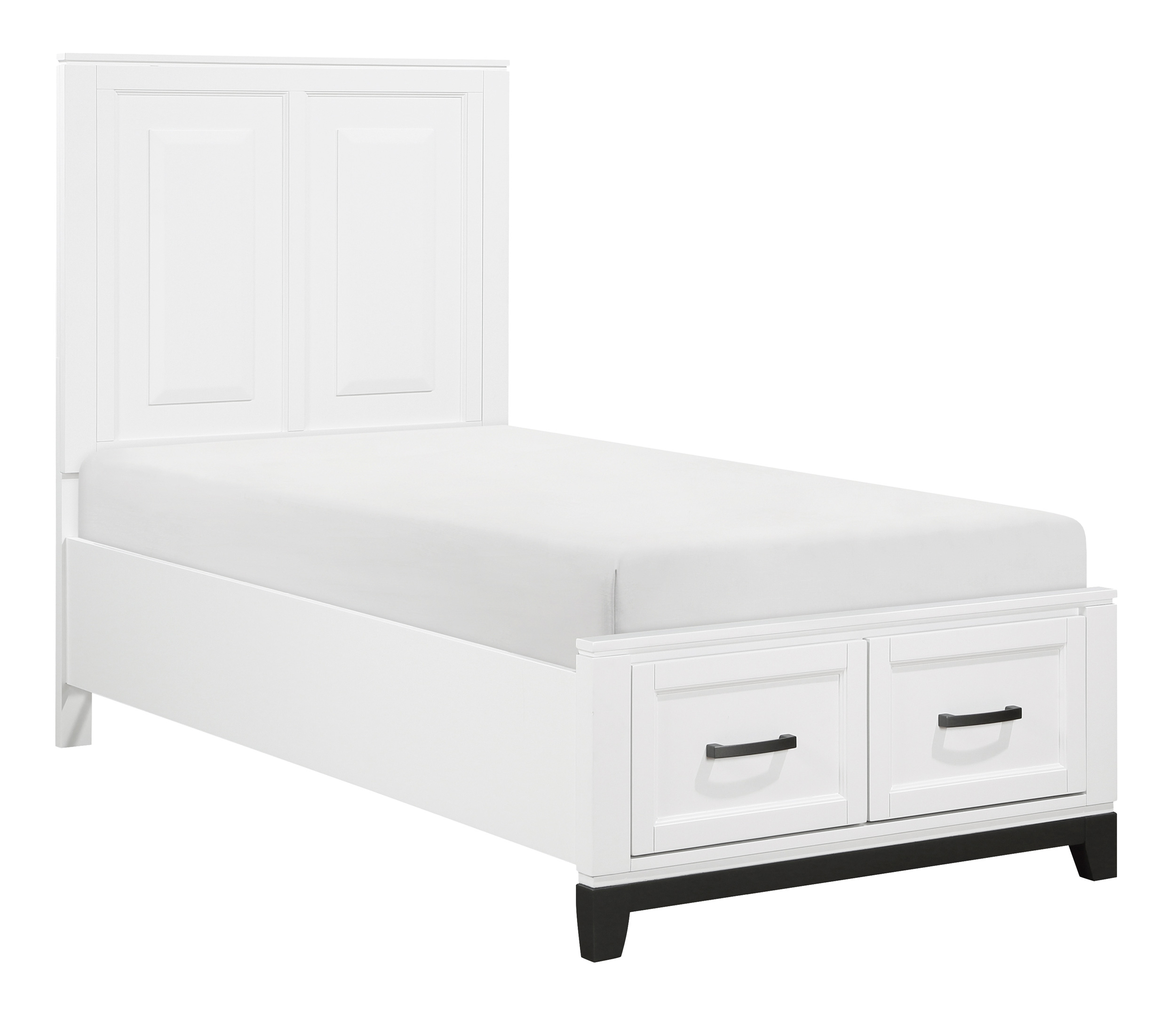 Garretson Wood/Wood Veneer Storage Platform Bedroom Set