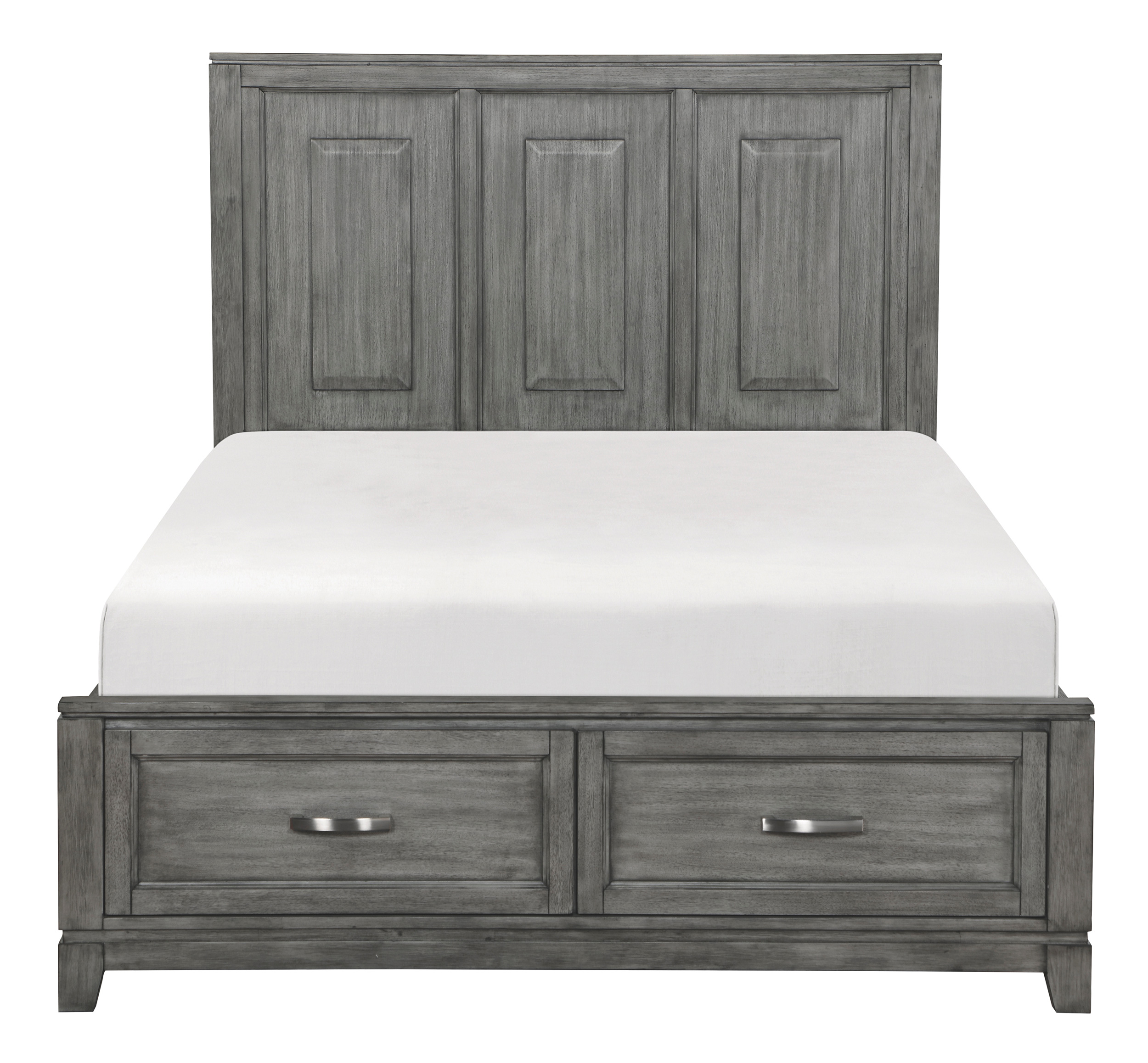 Garretson Wood/Wood Veneer Storage Platform Bedroom Set