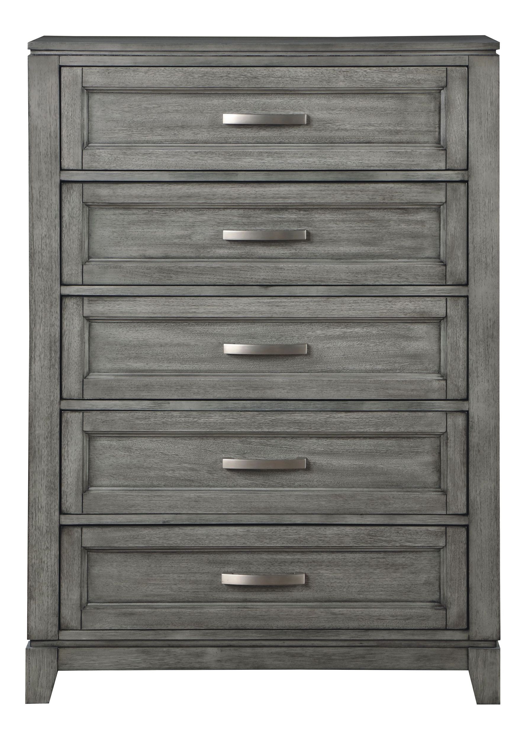 Garretson Wood/Wood Veneer Storage Platform Bedroom Set
