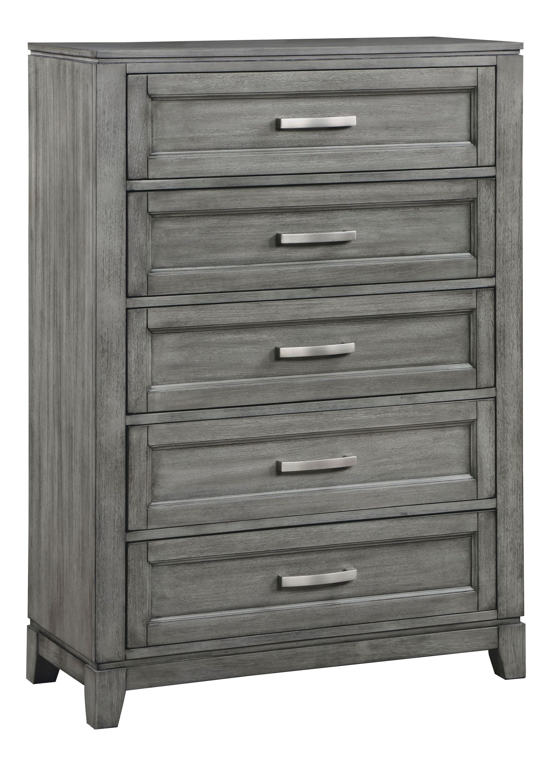 Garretson Wood/Wood Veneer Storage Platform Bedroom Set