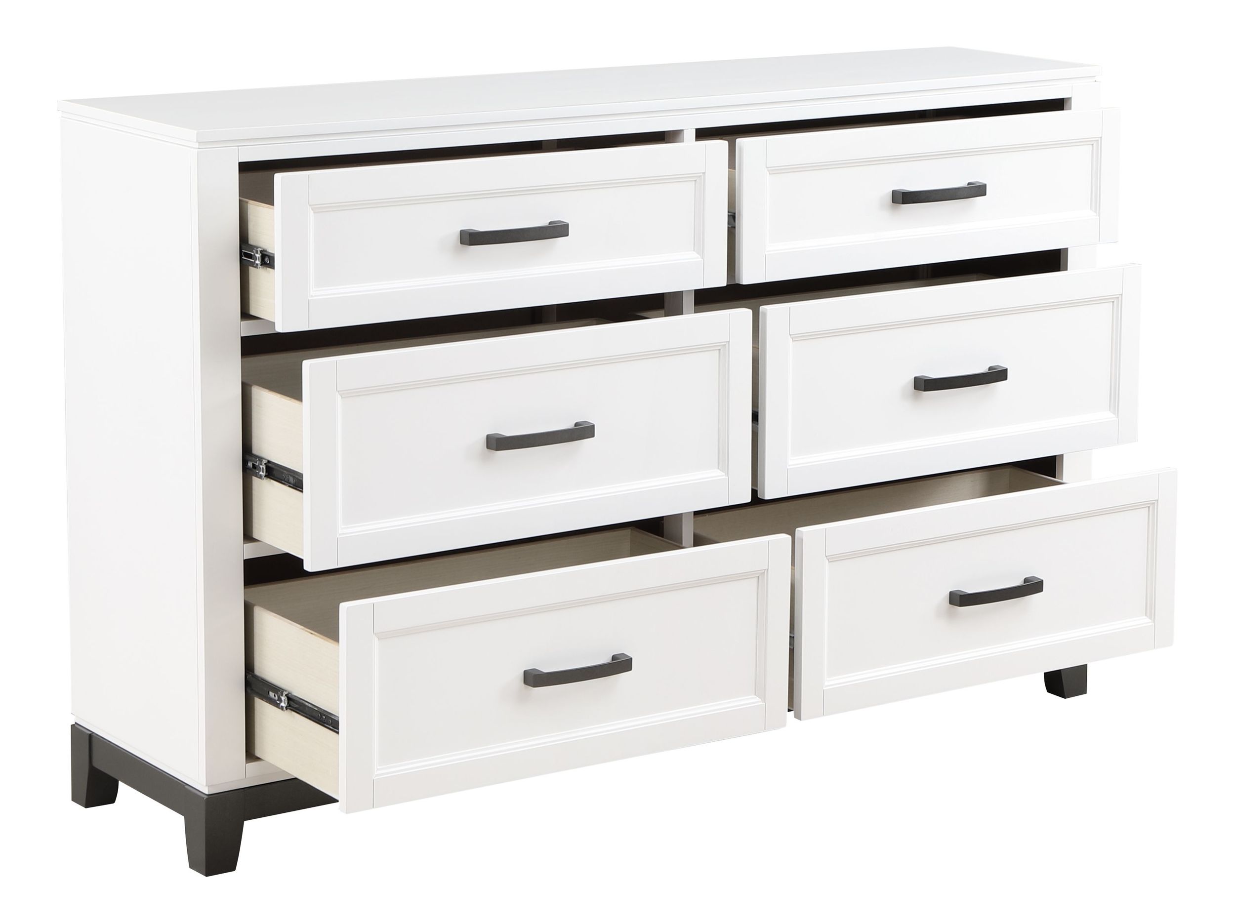 Garretson Wood/Wood Veneer 6-Drawer Double Dresser