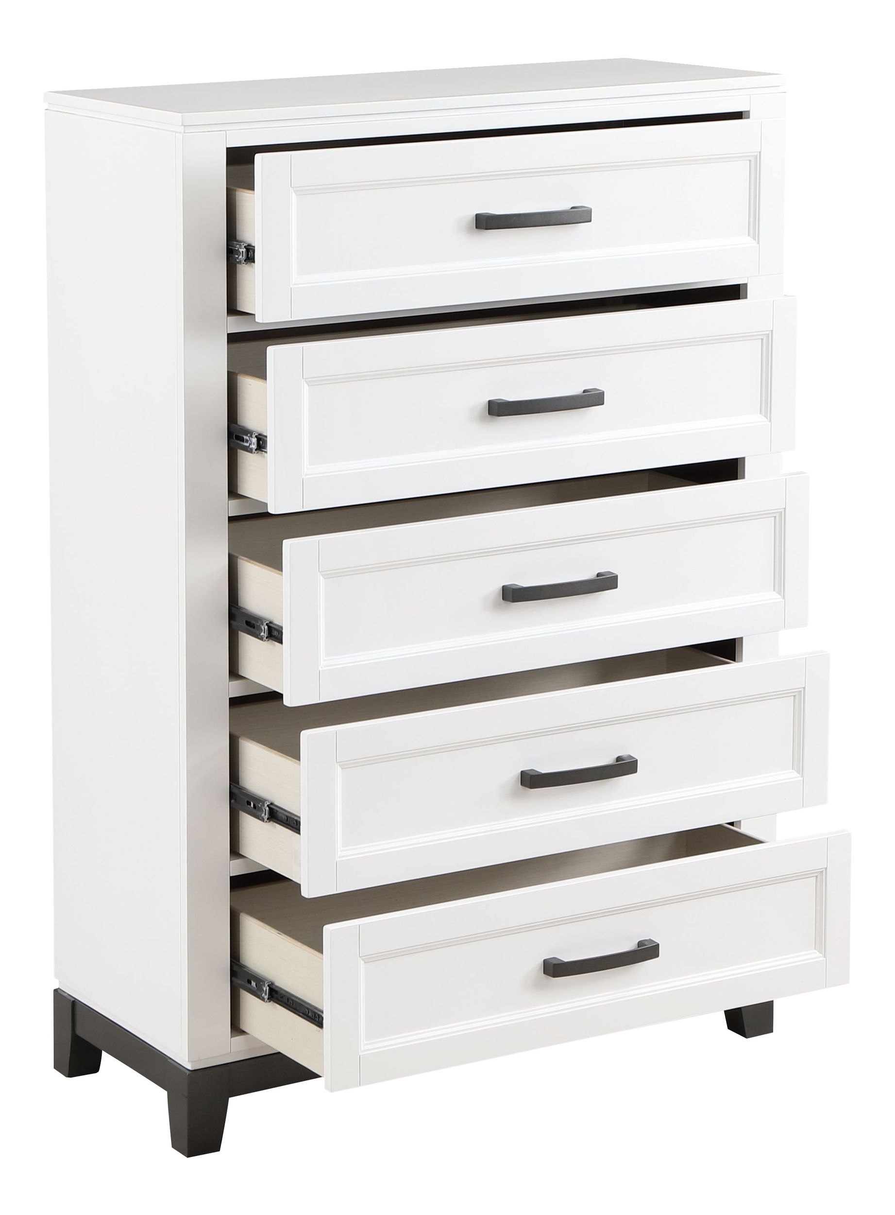 Garretson Wood/Wood Veneer Storage Platform Bedroom Set