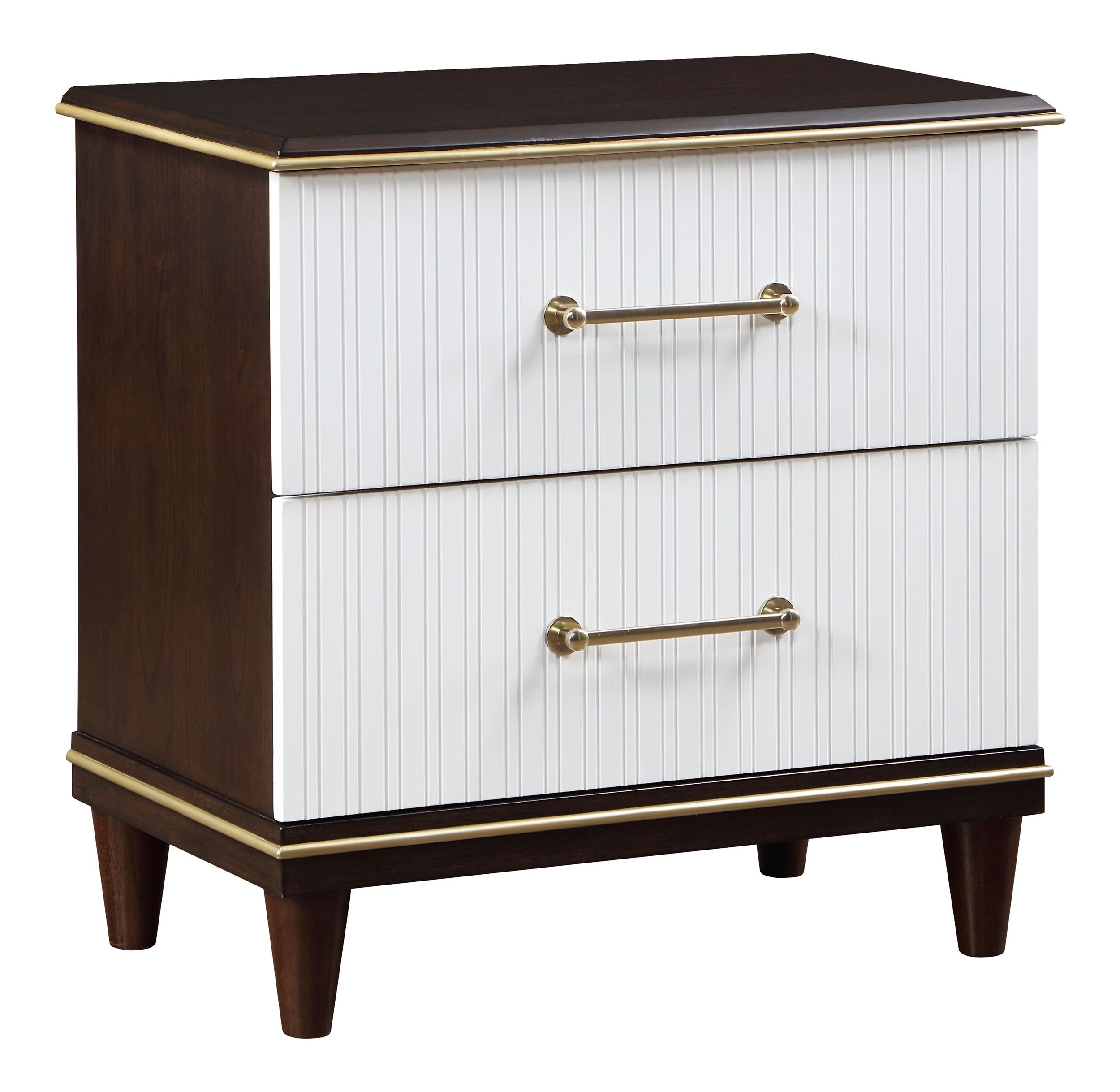 Niles Wood 2-Drawer Night Stand