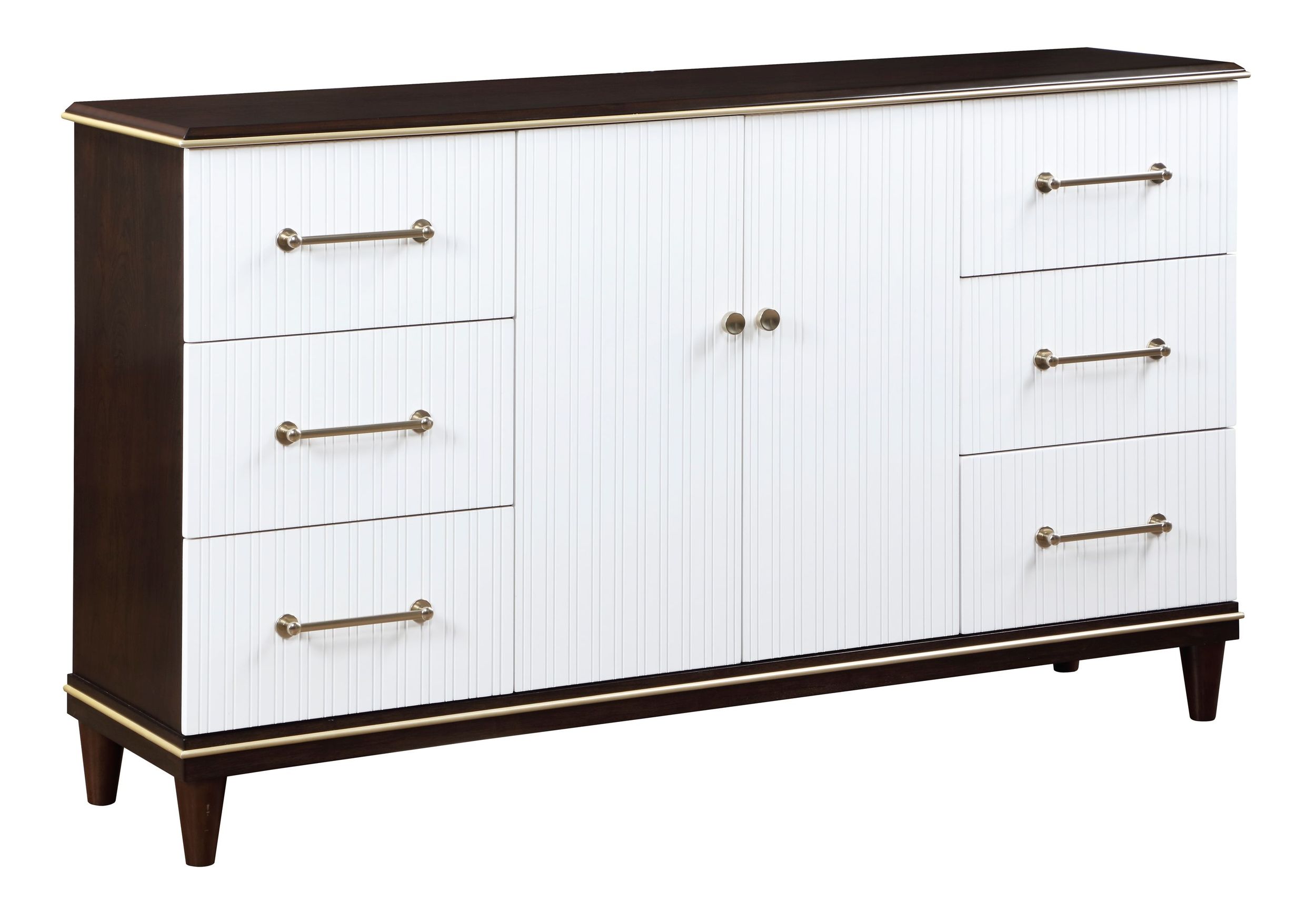 Niles Wood Panel Bedroom Set