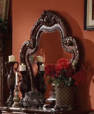 Dresden Mirror, Cherry Oak by Acme Furniture