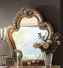 Dresden Mirror, Gold Patina by Acme Furniture