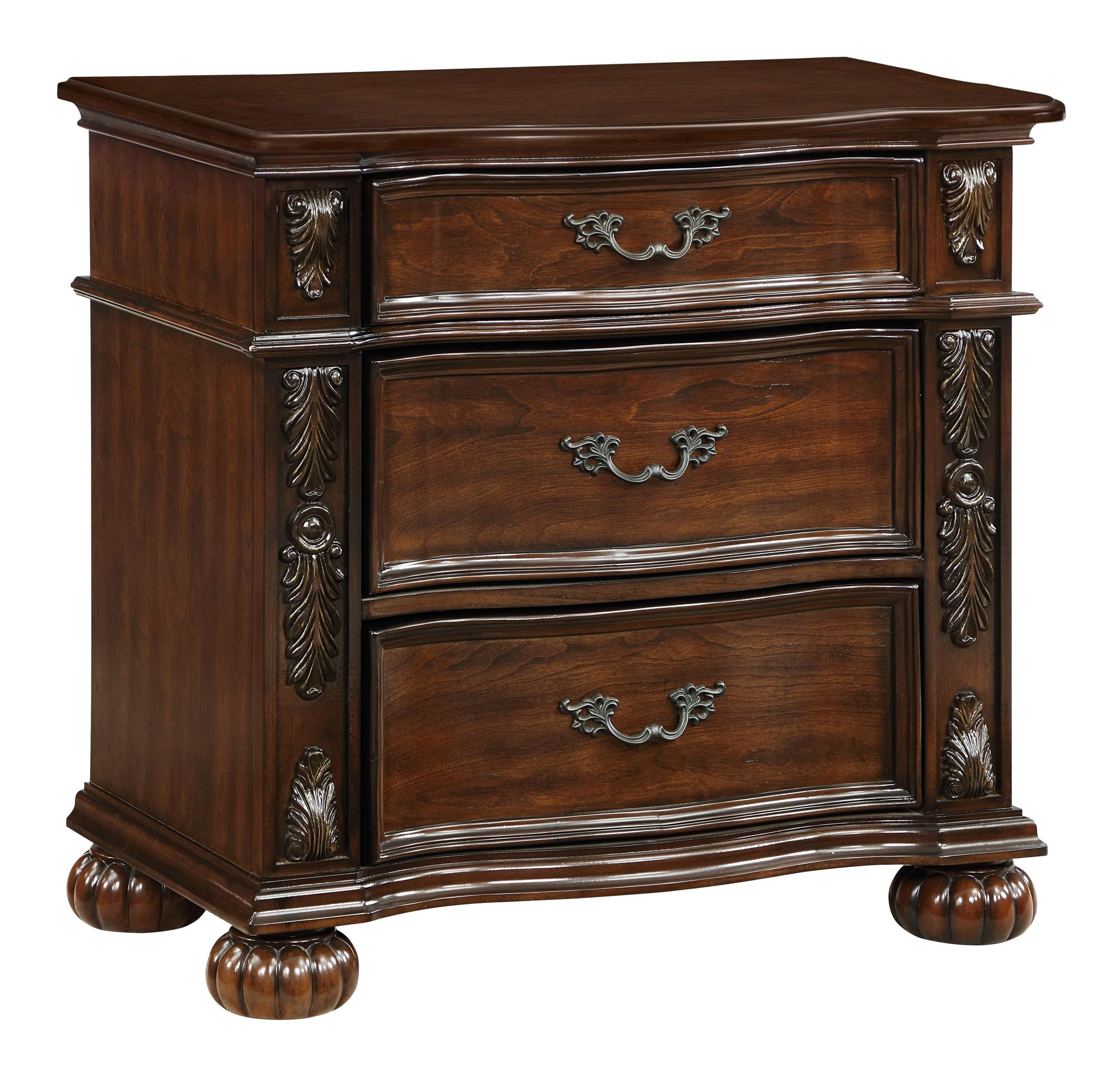 Adelina Wood/Wood Veneer Panel Bedroom Set