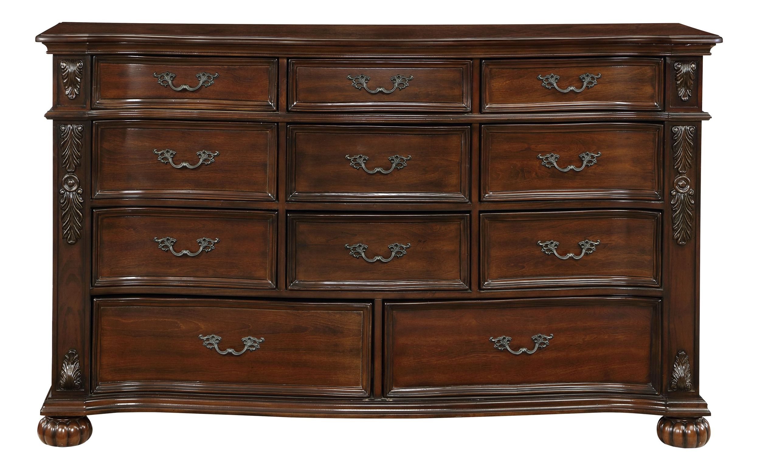 Adelina Wood/Wood Veneer Panel Bedroom Set