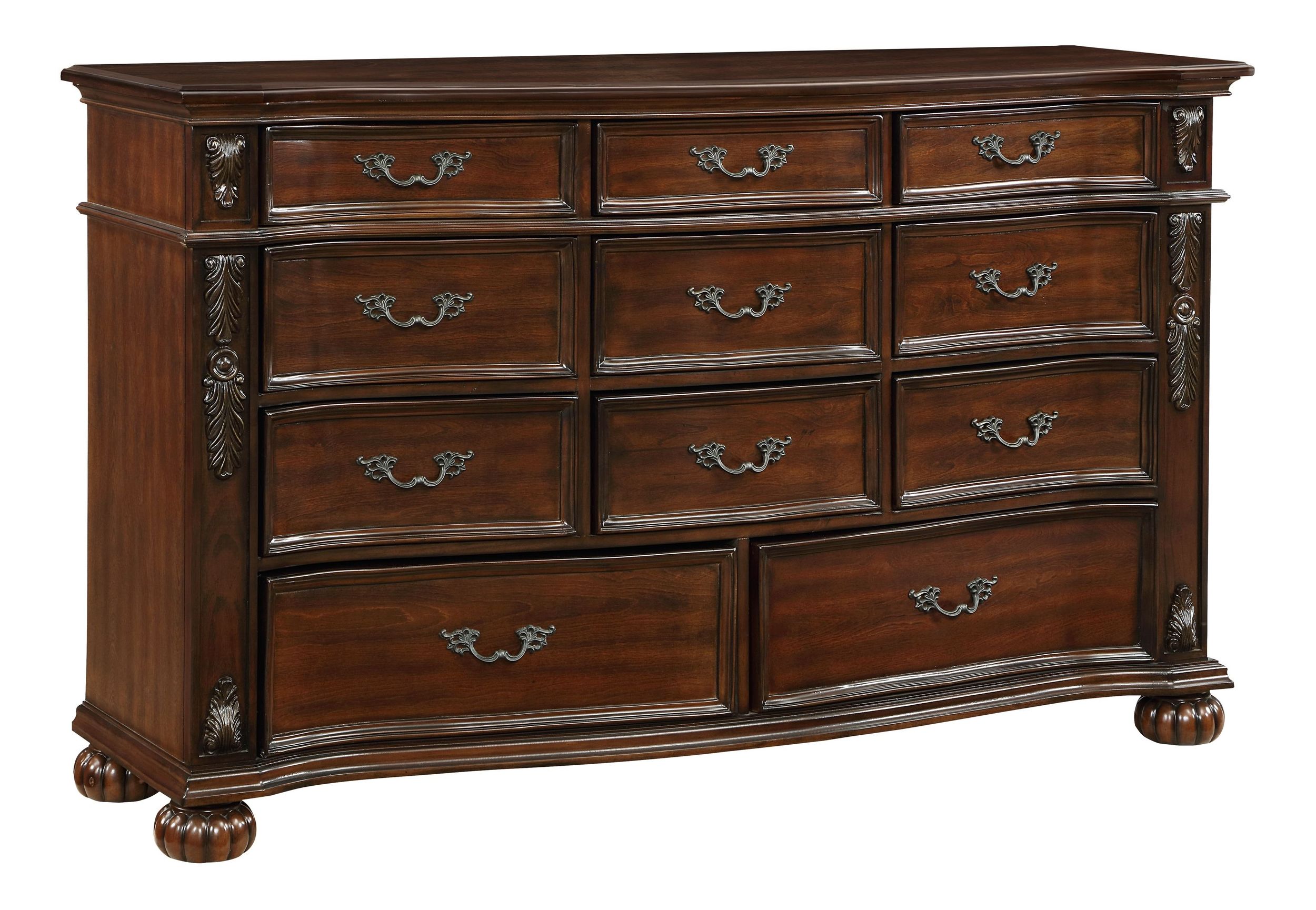 Adelina Wood/Wood Veneer Panel Bedroom Set