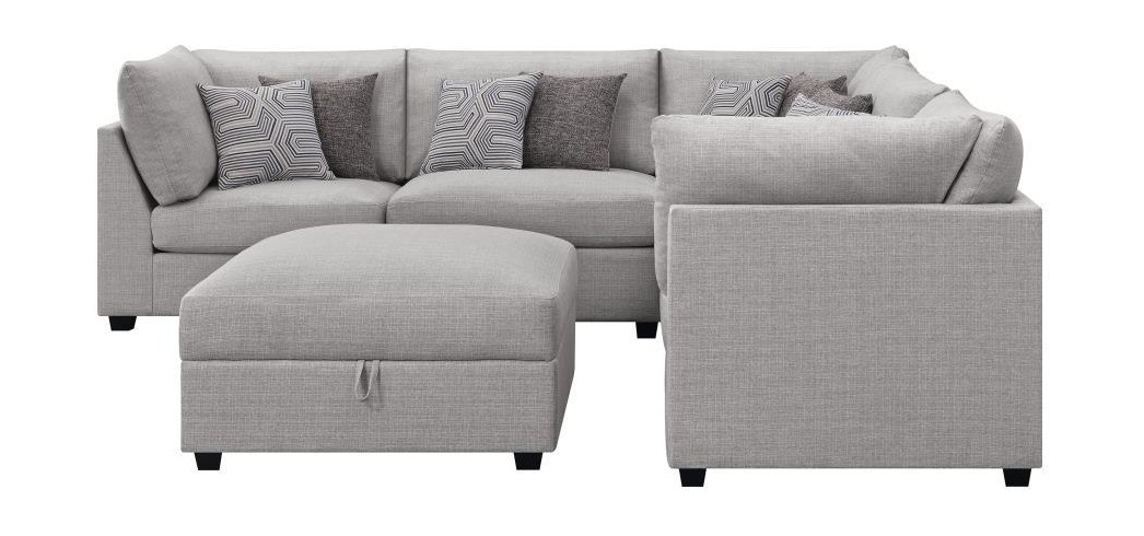 Cambria Fabric Modular Sectional Sofa
