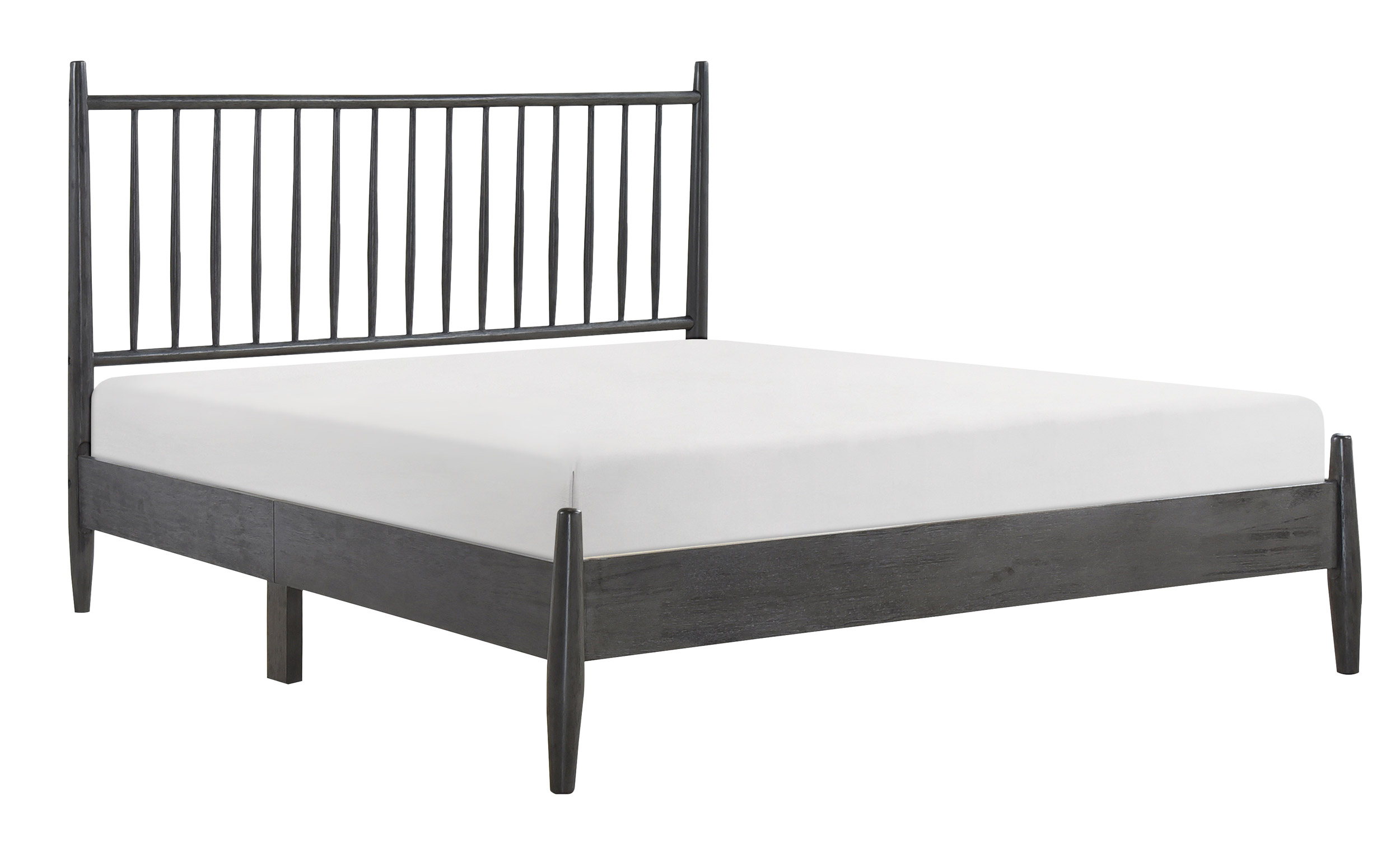 Brickell Wood Platform Bed