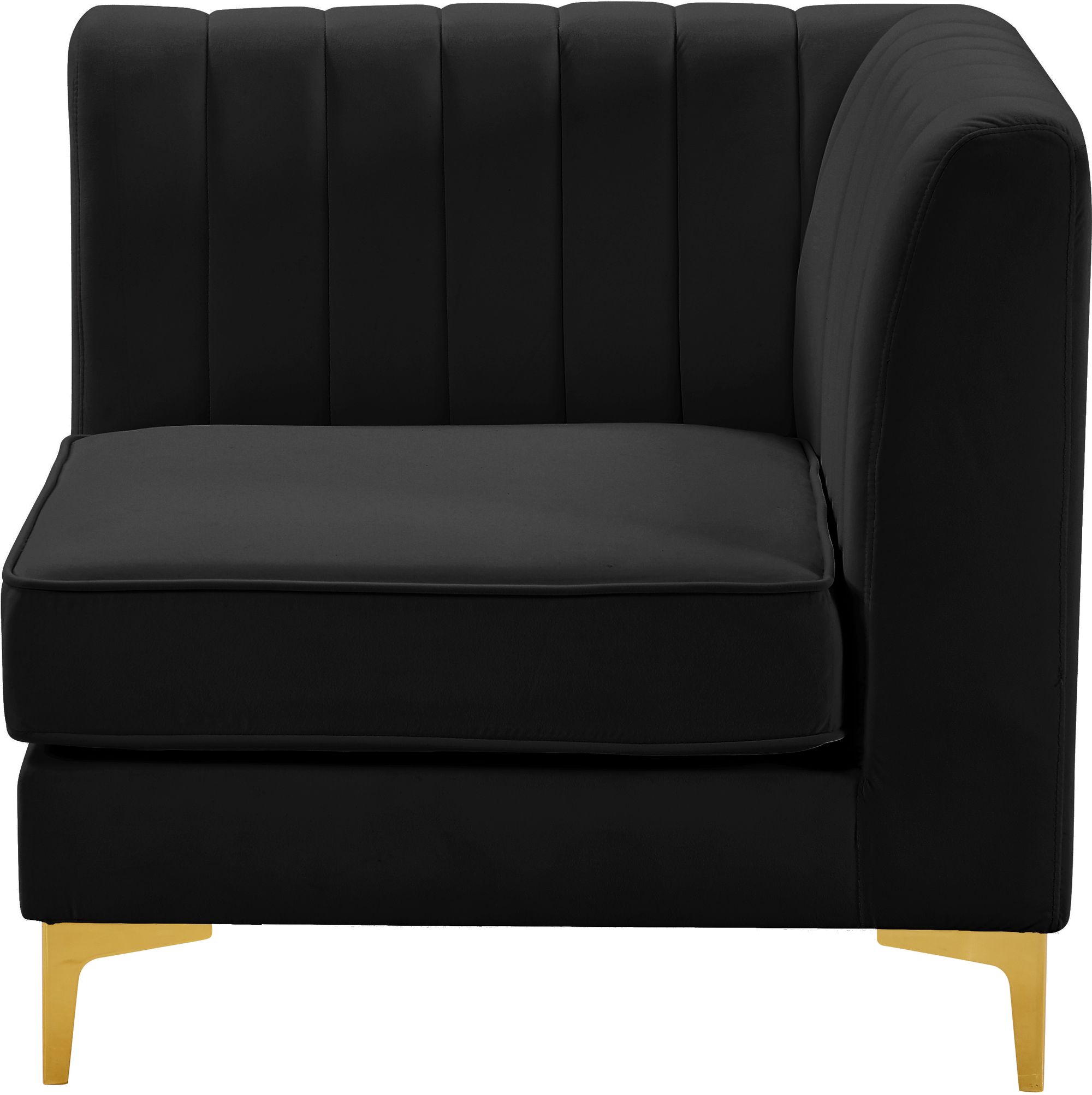 Alina Velvet Modular Corner Chair