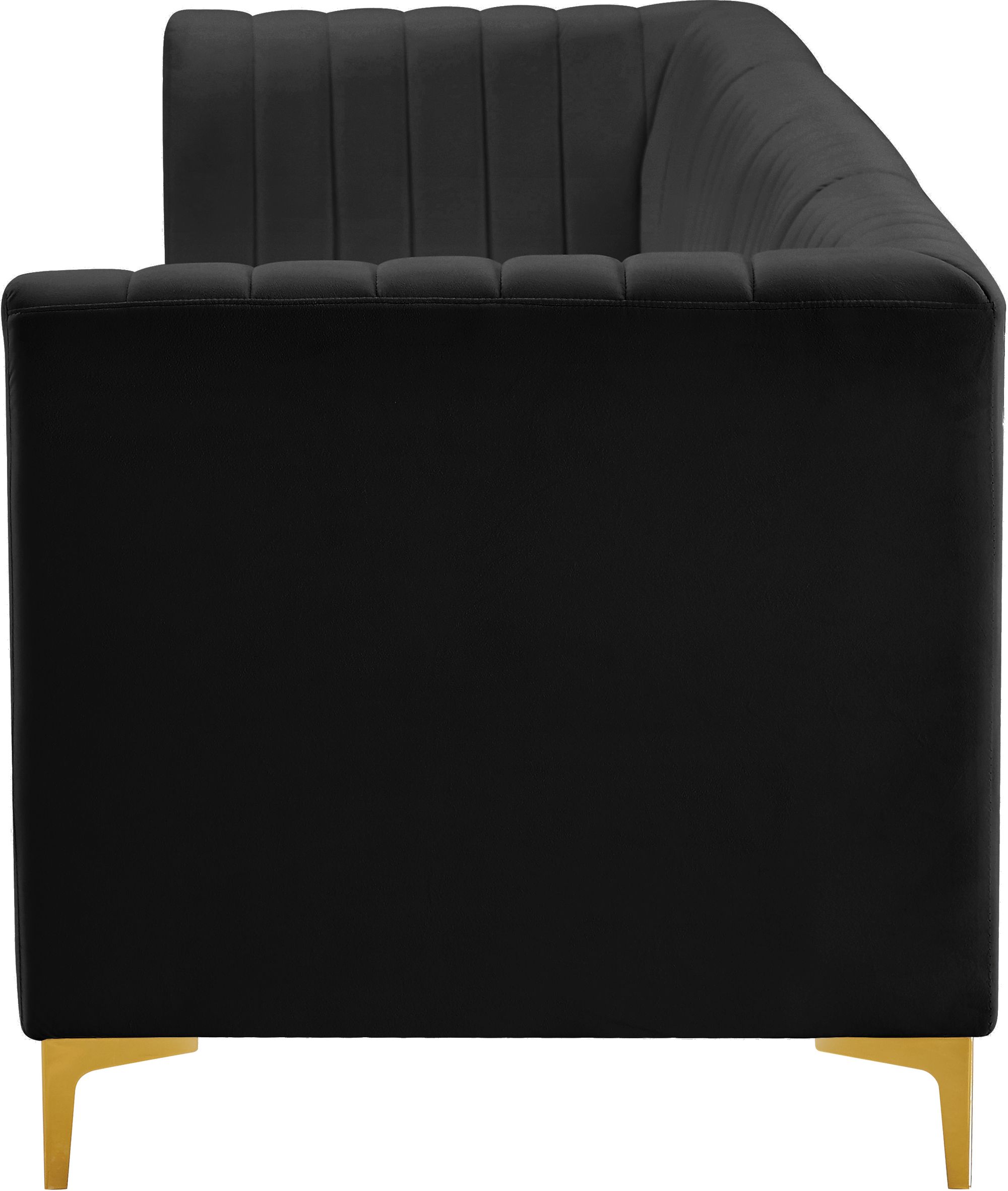 Alina 119" Velvet Modular Sofa