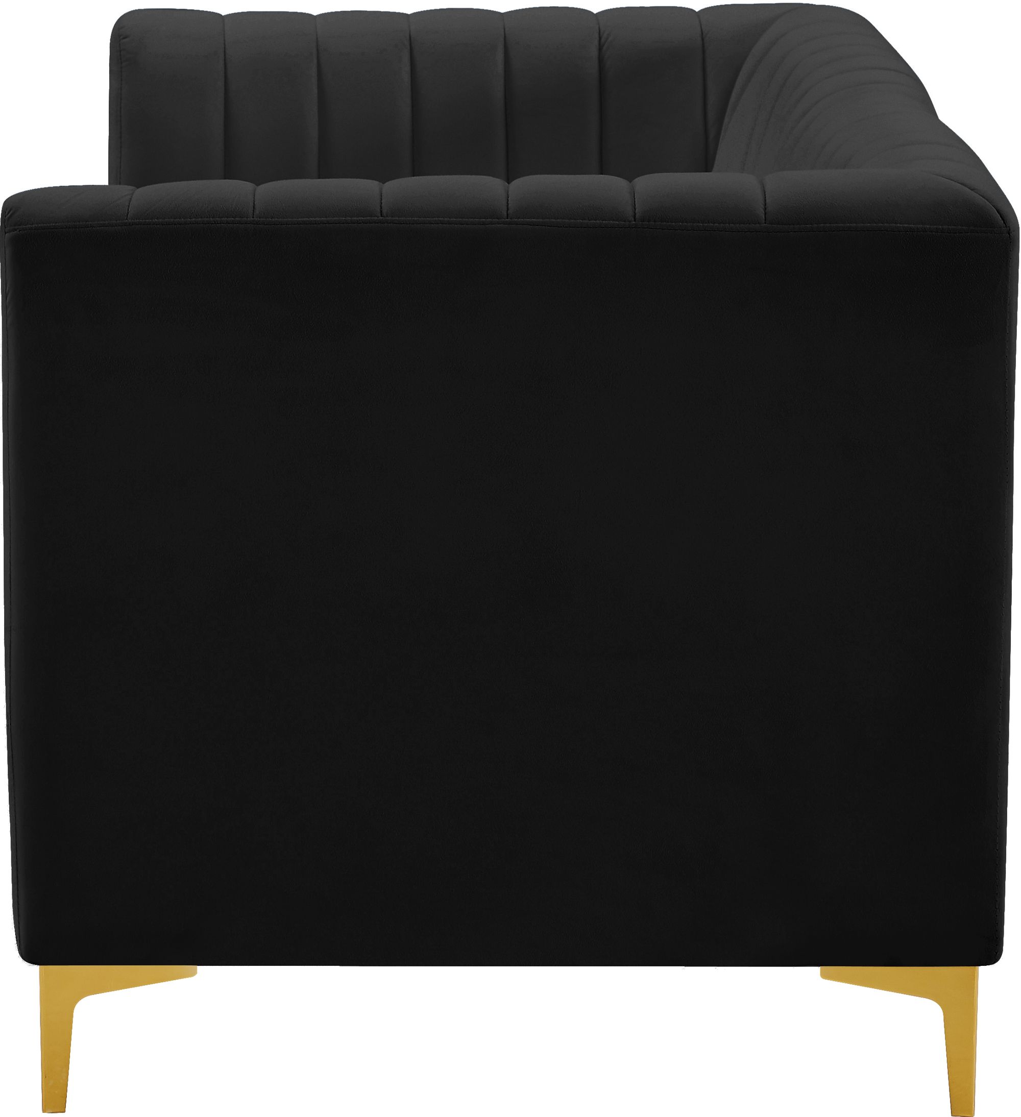 Alina 67" Velvet Modular Sofa