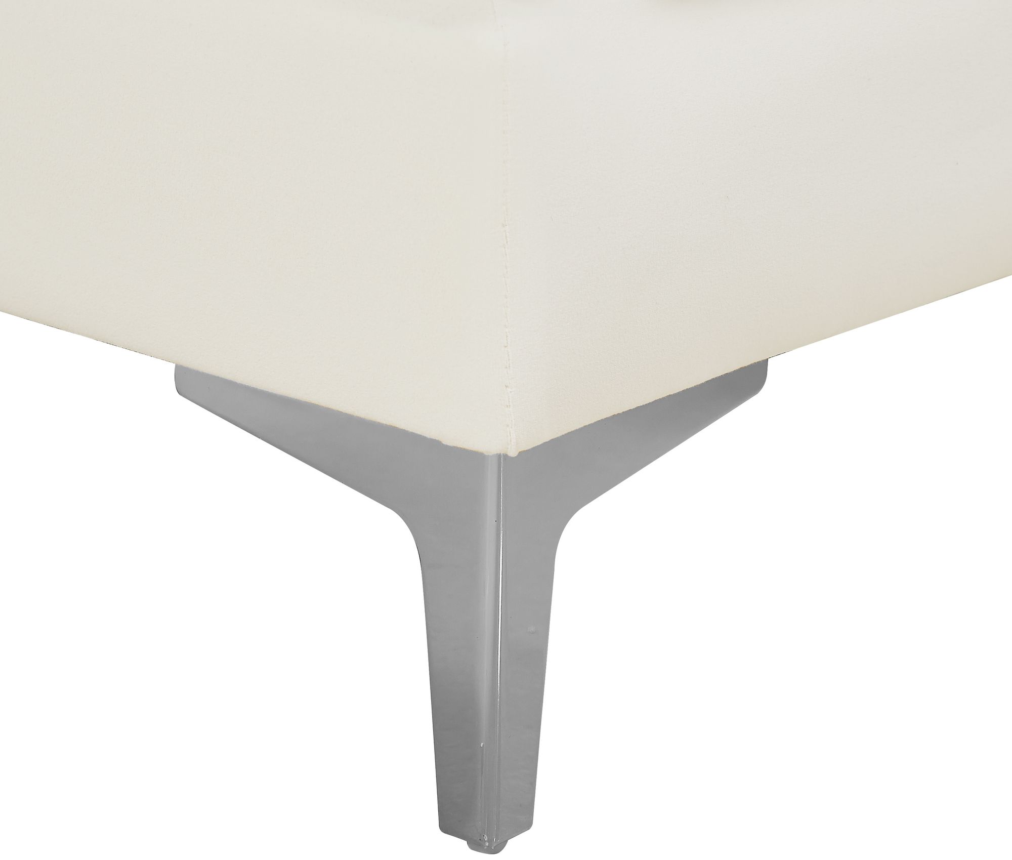 Alina Velvet Modular Armless Chair