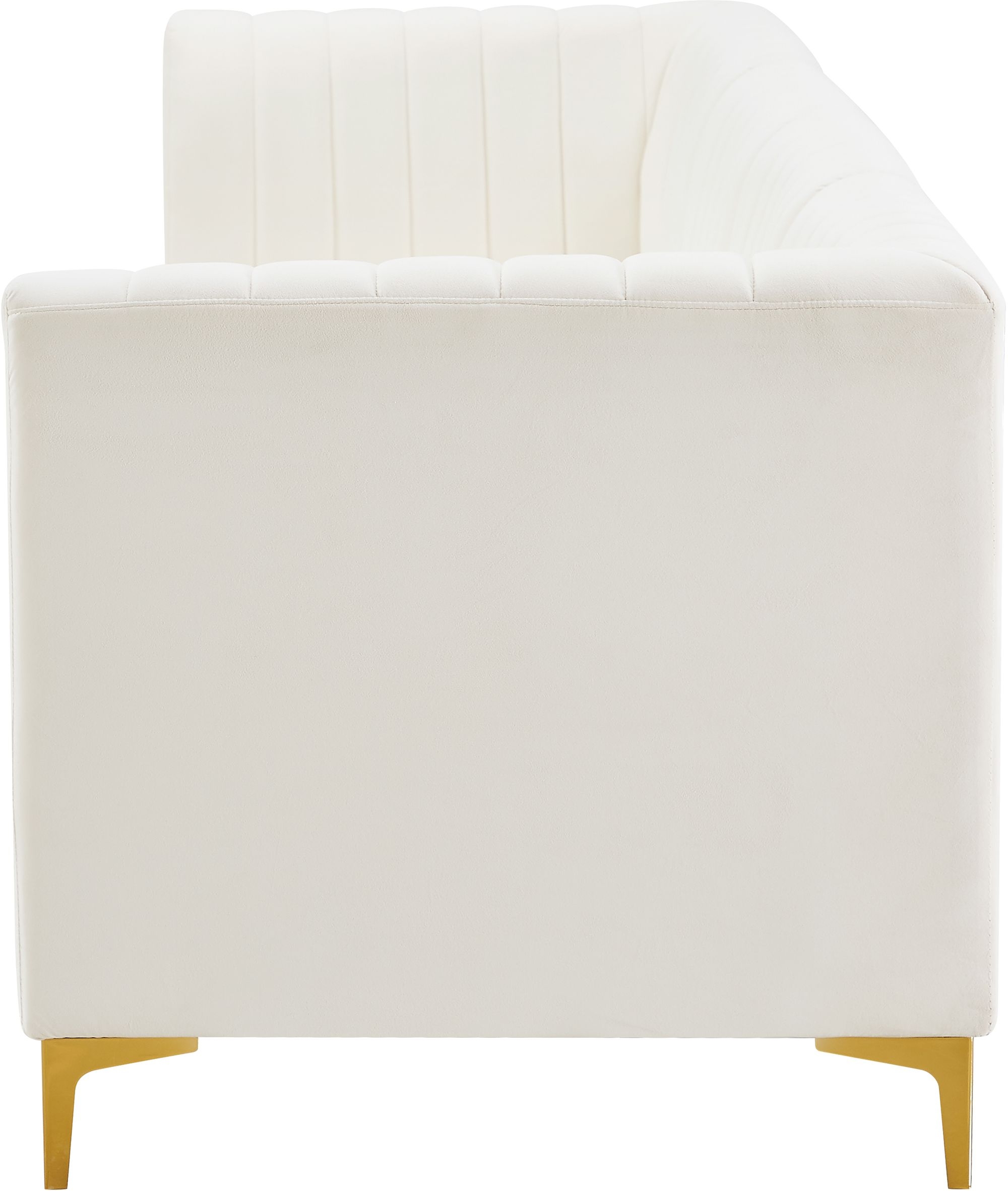 Alina 119" Velvet Modular Sofa