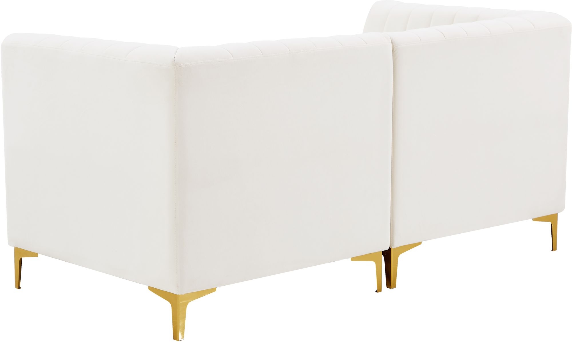 Alina 67" Velvet Modular Sofa
