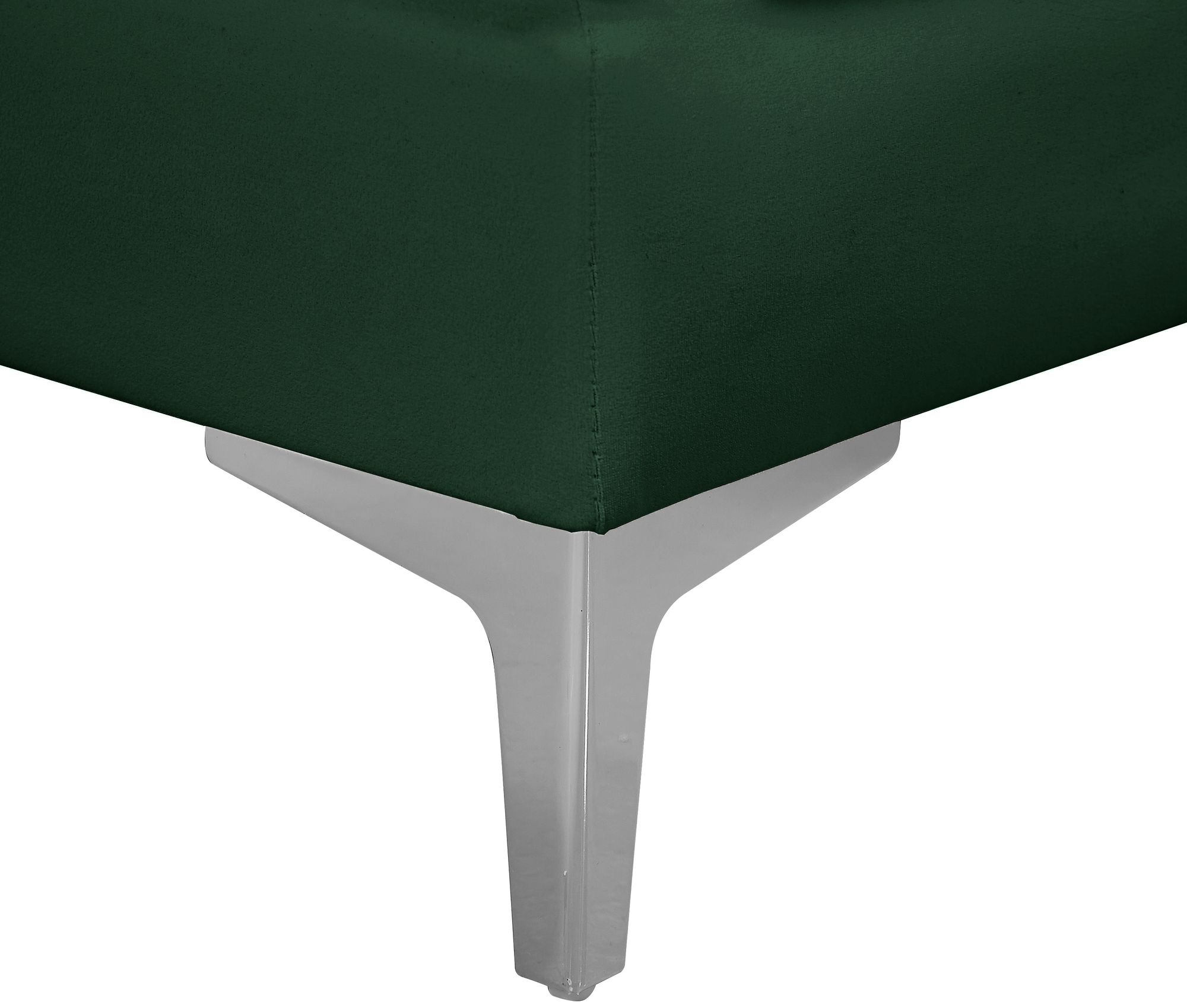 Alina Velvet Modular Armless Chair