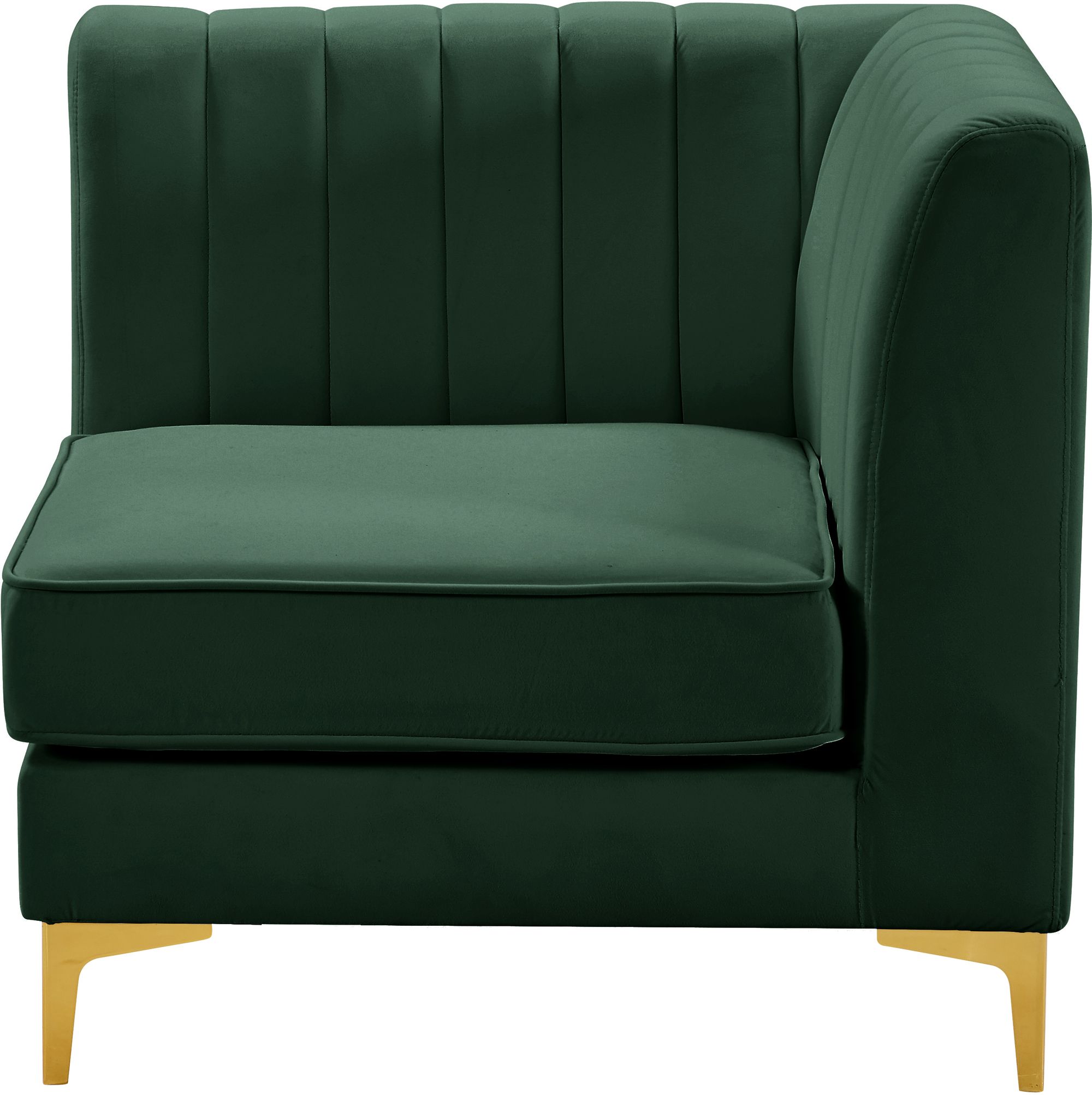 Alina Velvet Modular Corner Chair