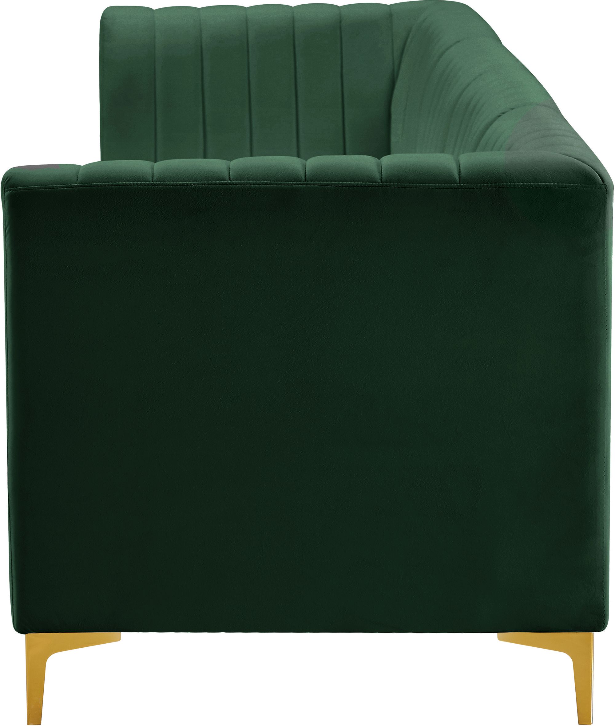 Alina 119" Velvet Modular Sofa