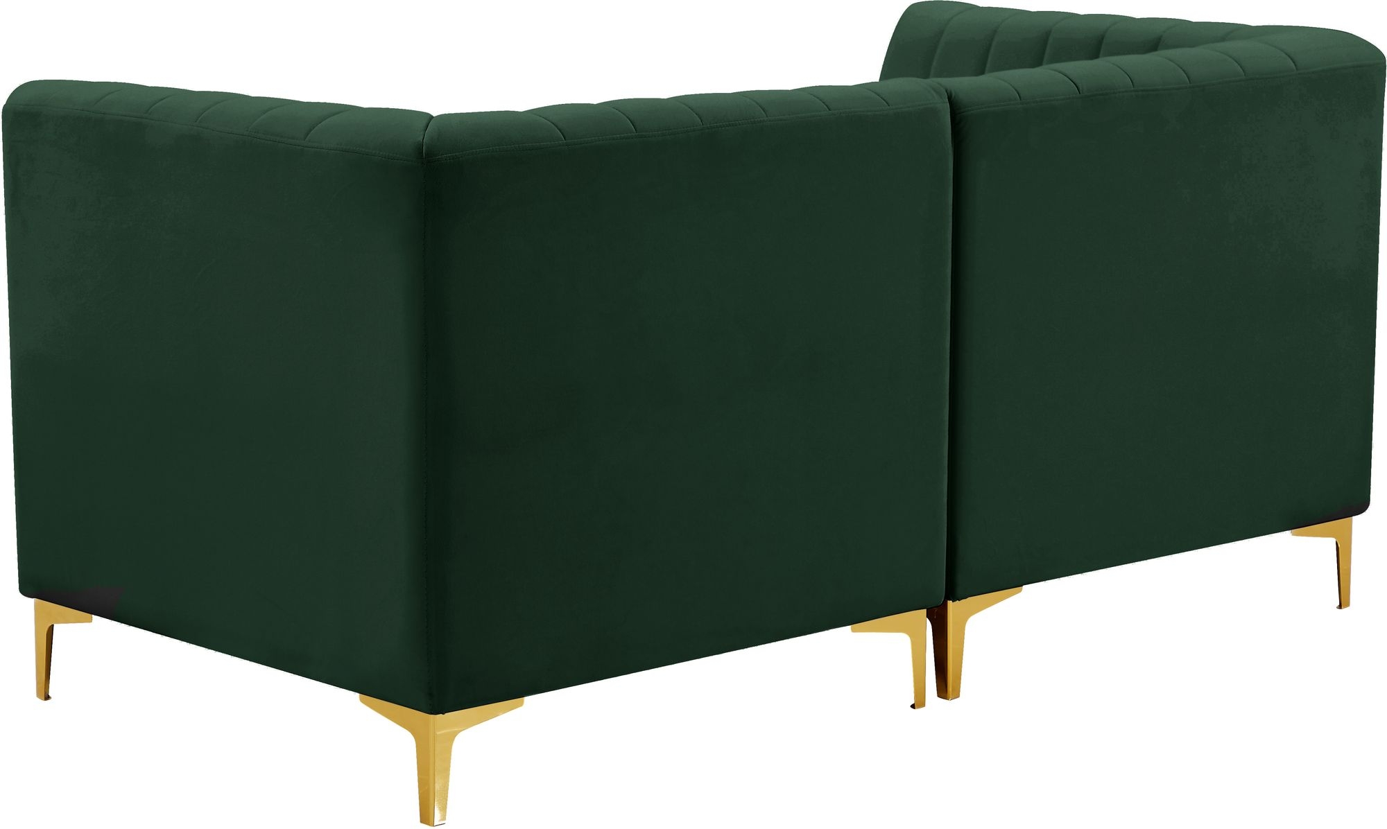Alina 67" Velvet Modular Sofa